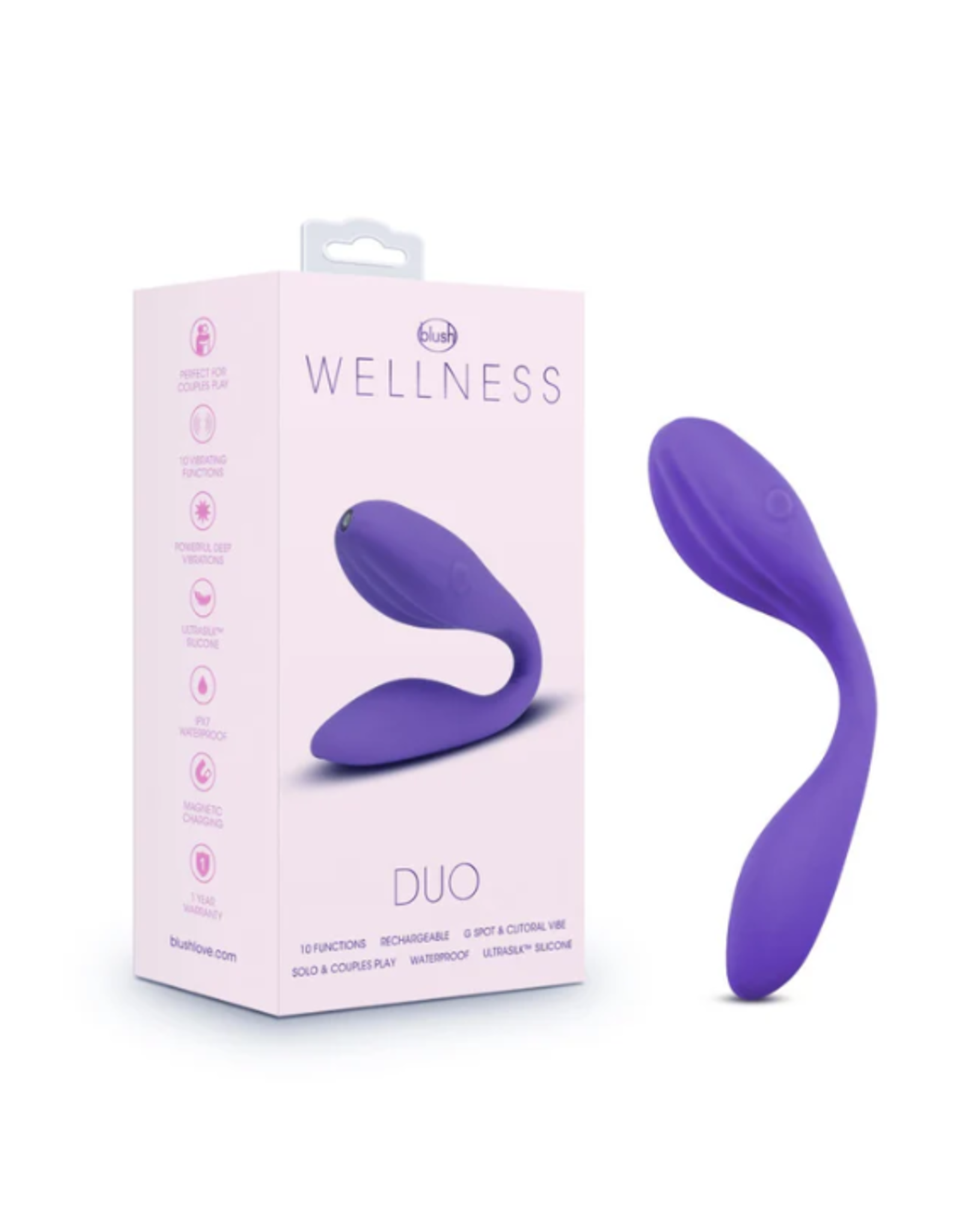 Blush Novelties Wellness Duo - Purple