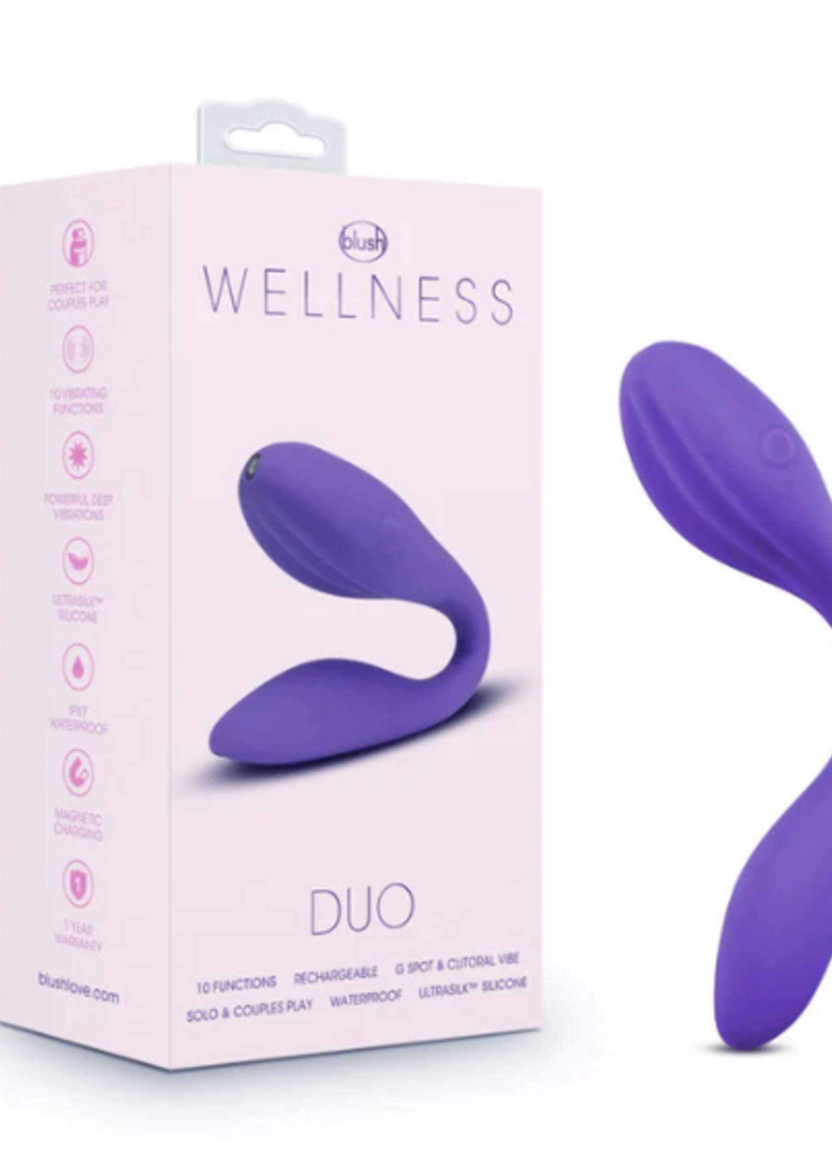 Blush Novelties Wellness Duo - Purple