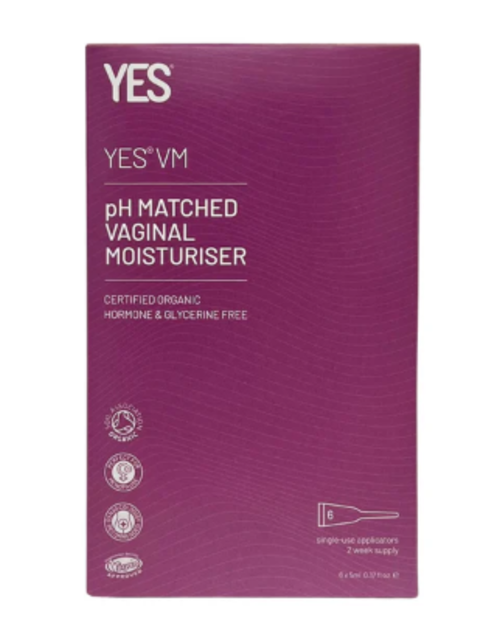 Yes Vaginal Moisturizer - 6x5ml