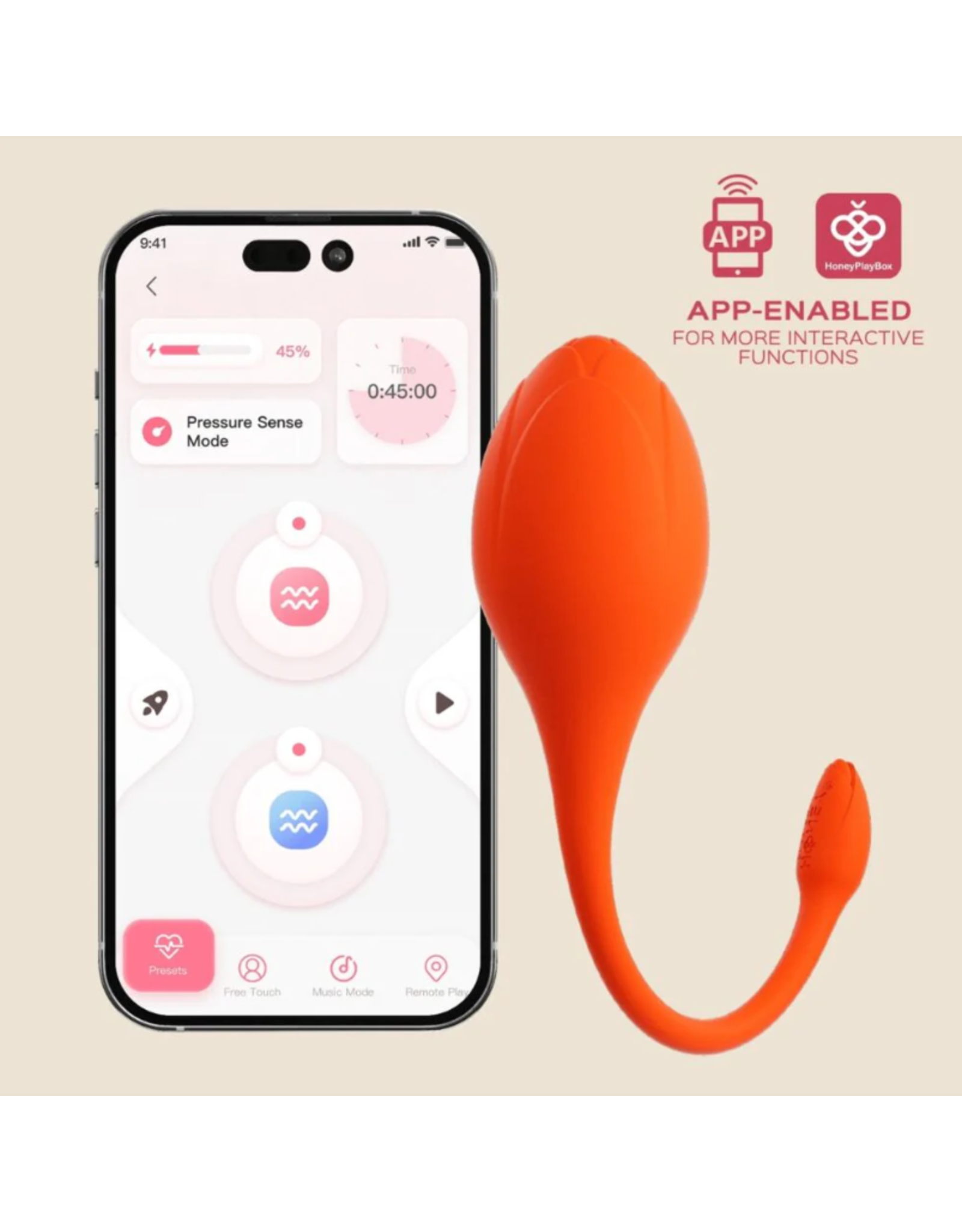 Honey Play Box Honey Play Box - Lili - App Controlled Egg Vibrator