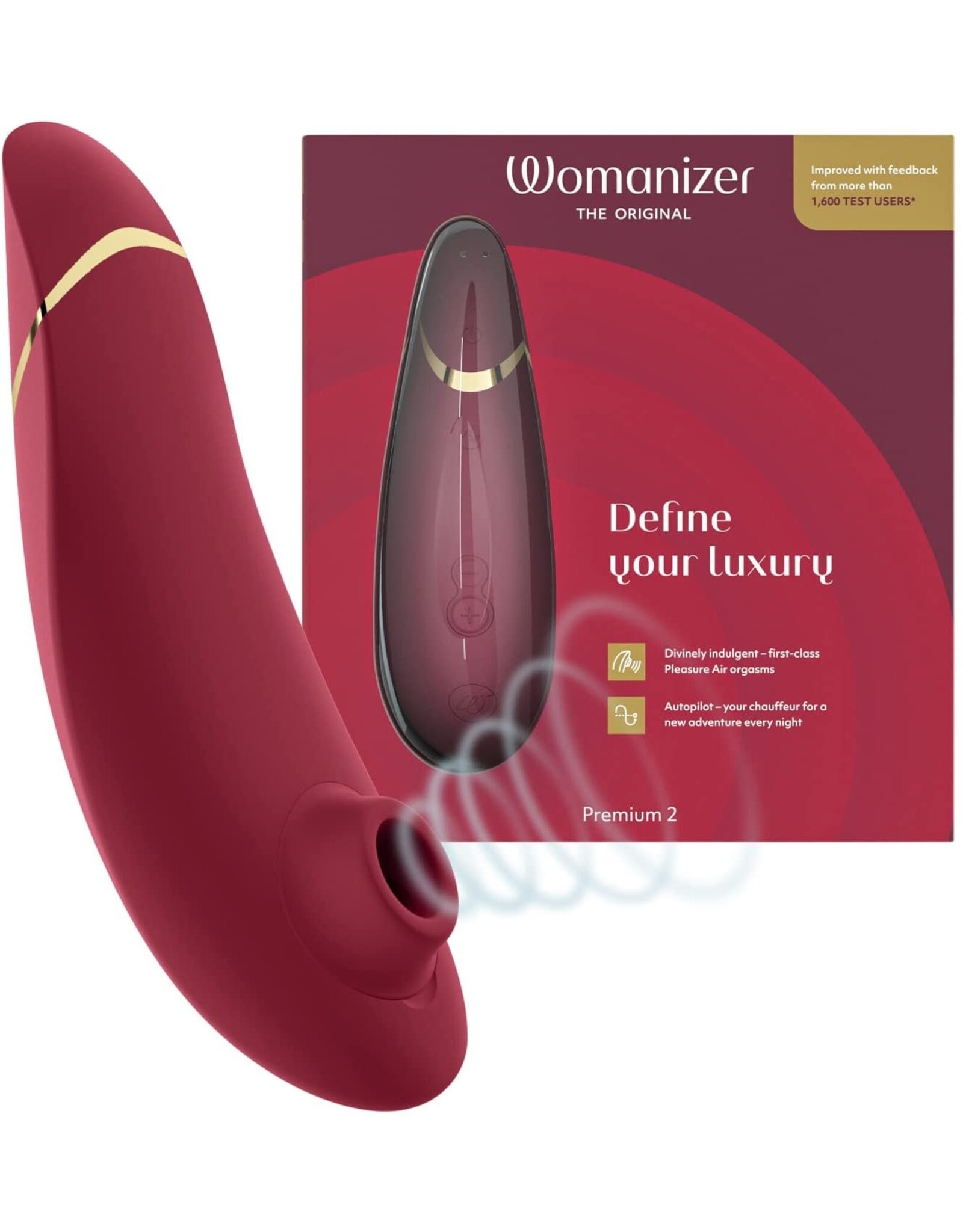 Womanizer Womanizer Premium 2 - Bordeaux