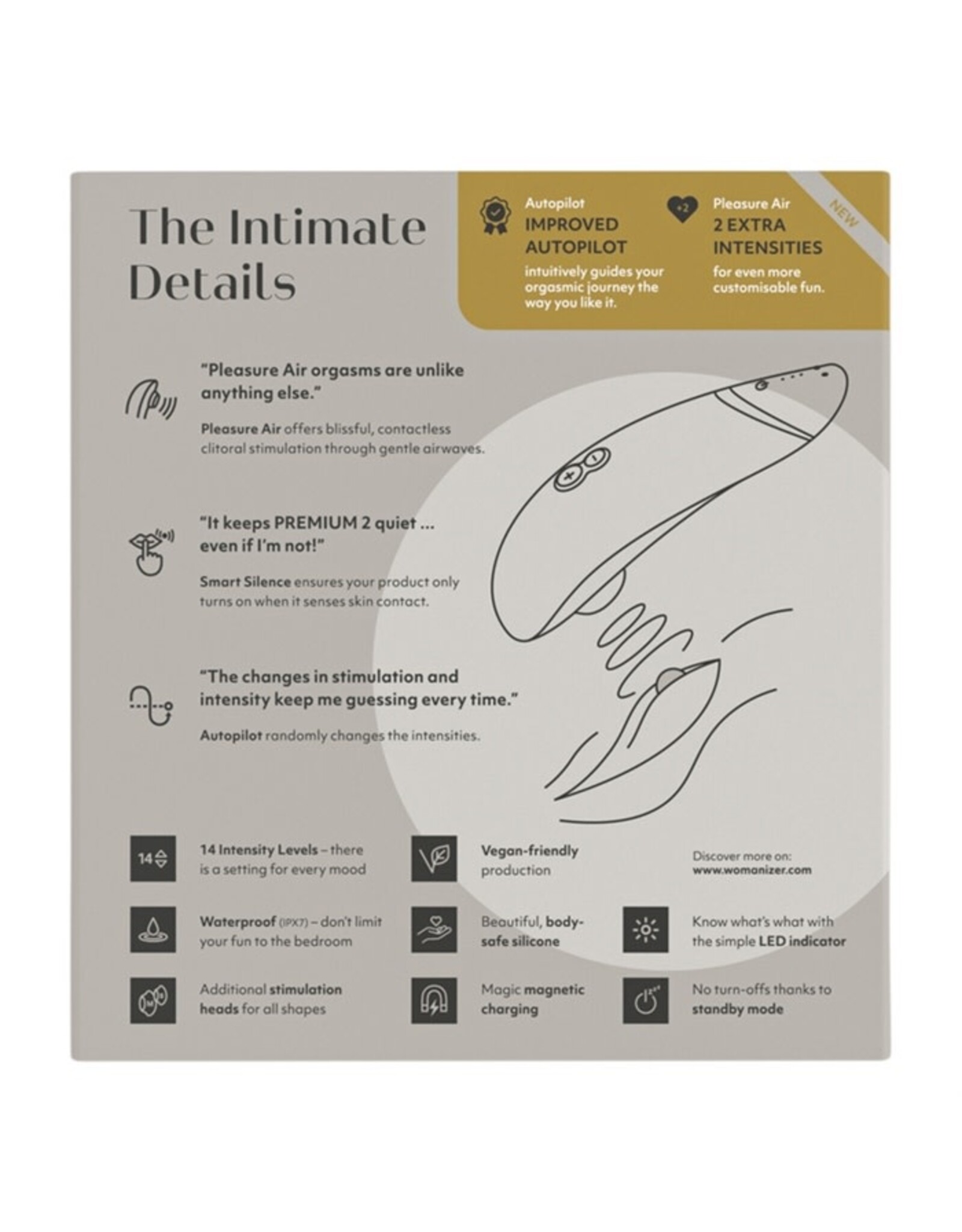 Womanizer Womanizer Premium 2 - Grey