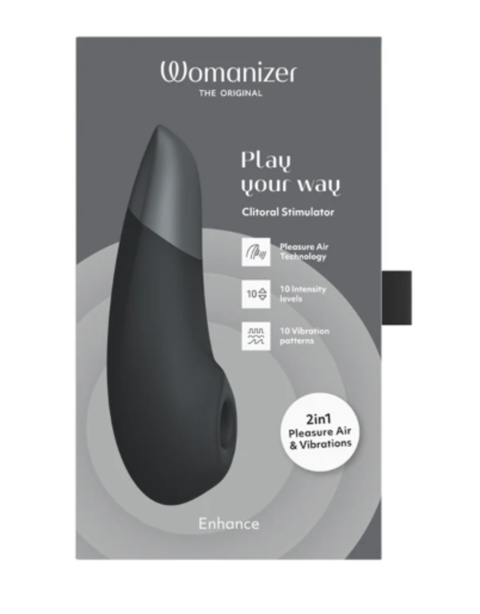 Womanizer Womanizer Enhance 2in1 - Black