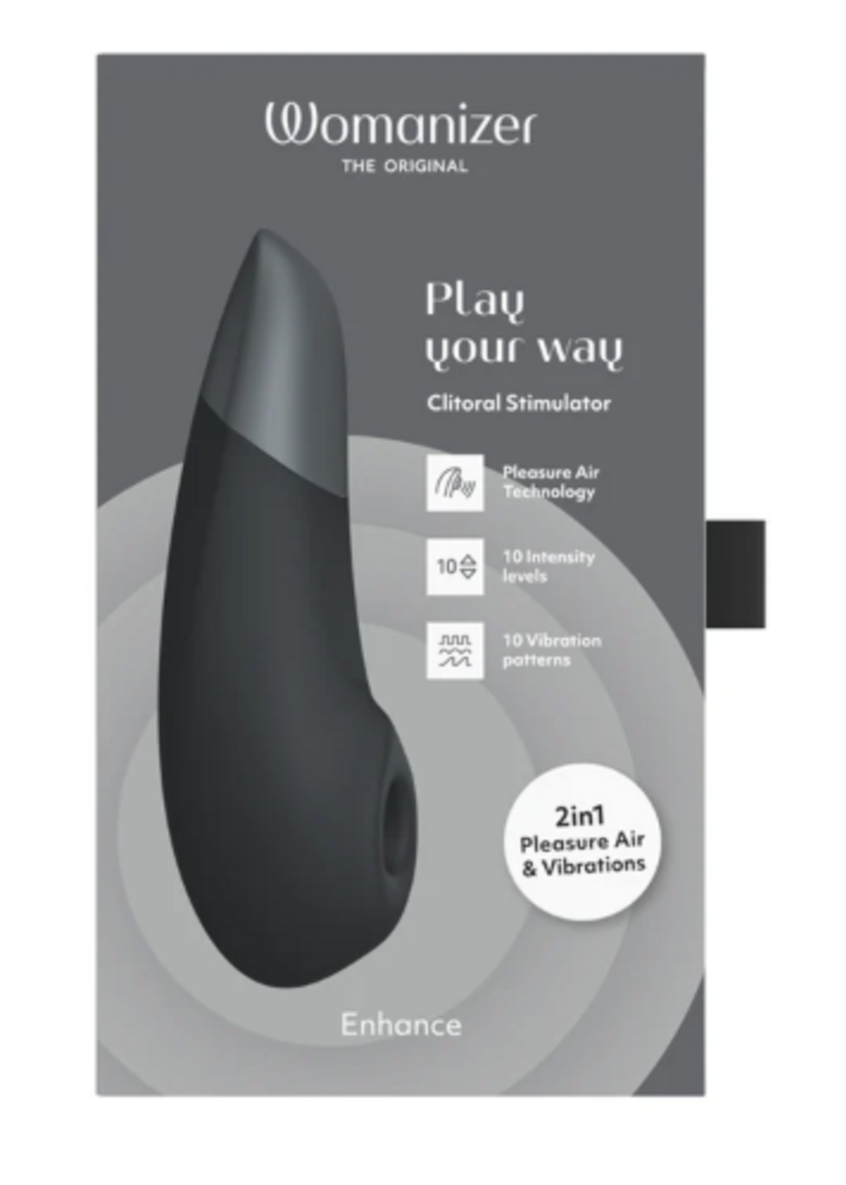 Womanizer Womanizer Enhance 2in1 - Black