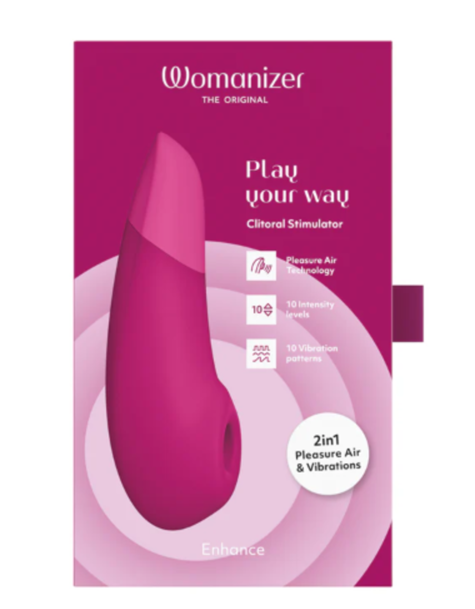 Womanizer Womanizer Enhance 2in1 - Vibrant Pink