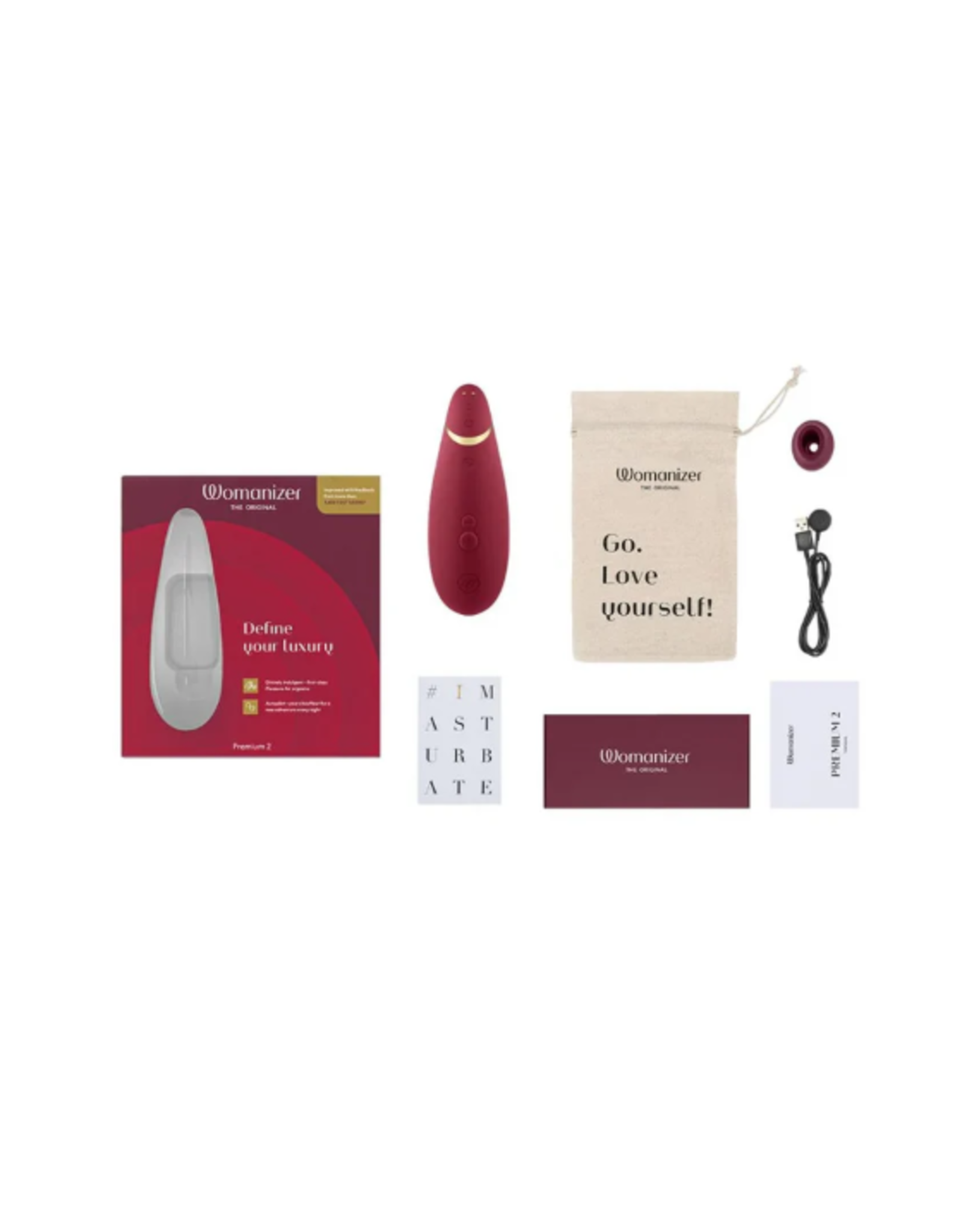 Womanizer Womanizer Premium 2 - Bordeaux