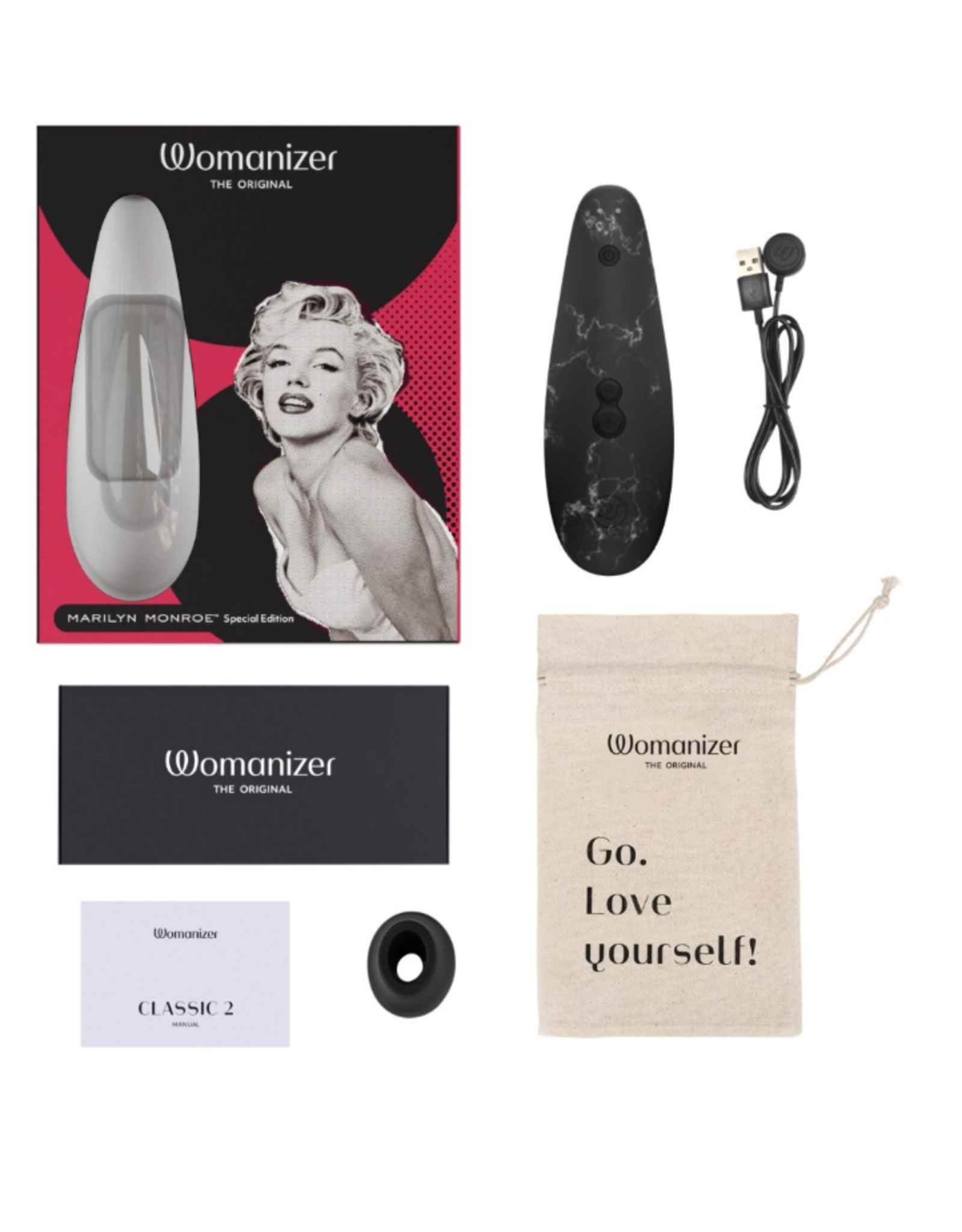 Womanizer Womanizer - Marilyn Monroe - Special Edition - Black