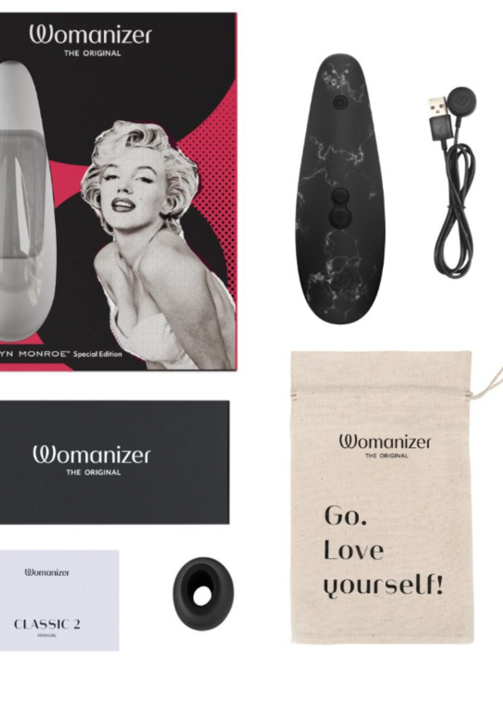 Womanizer Womanizer - Marilyn Monroe - Special Edition - Black