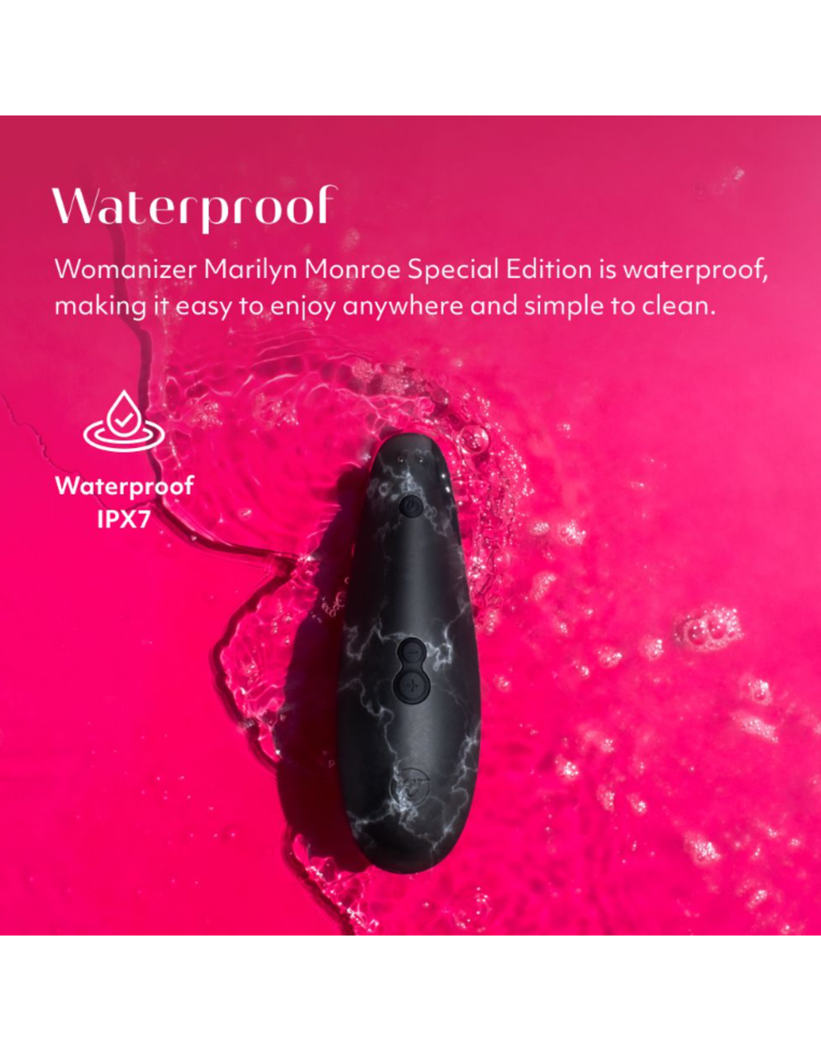 Womanizer Womanizer - Marilyn Monroe - Special Edition - Black