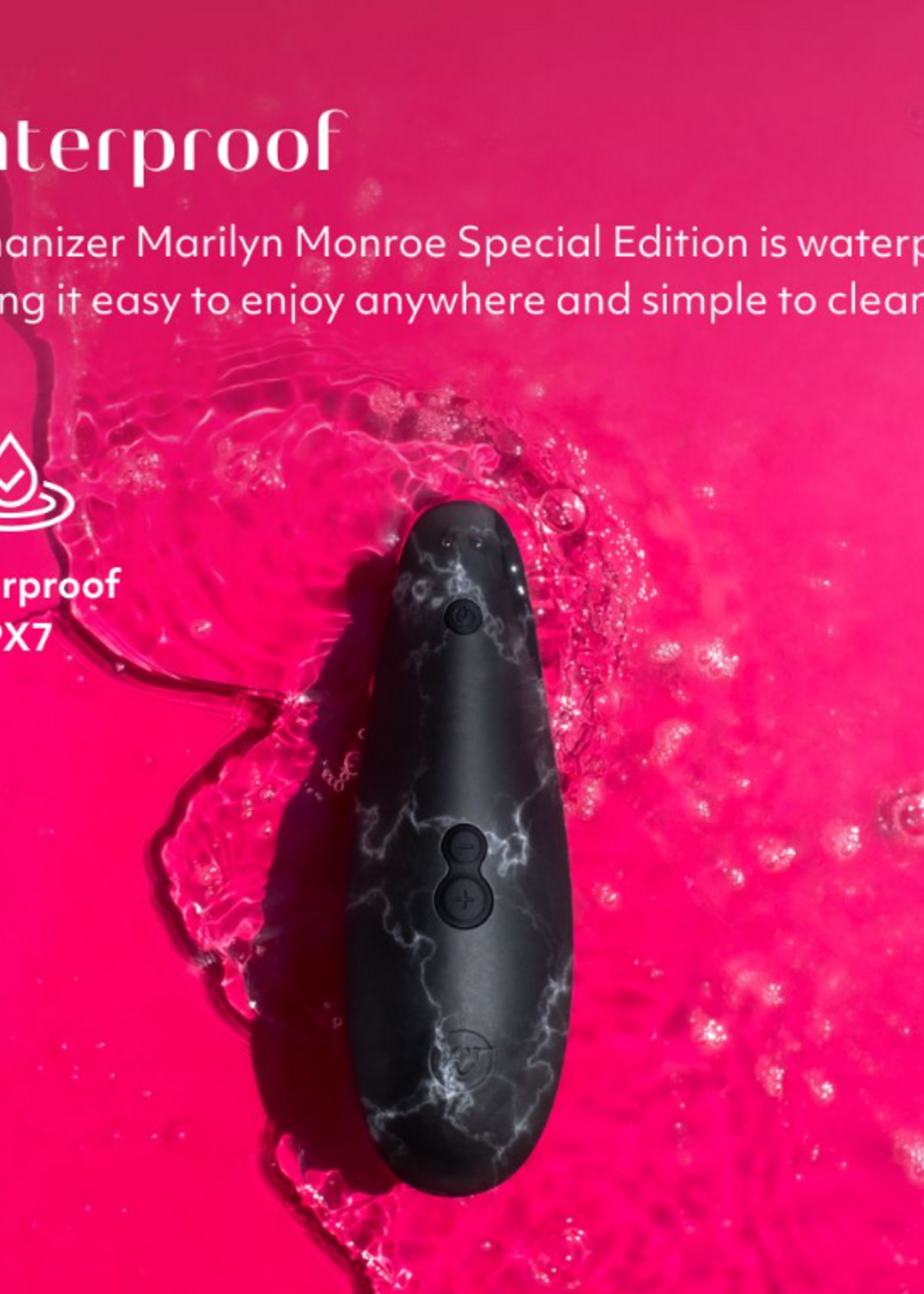 Womanizer Womanizer - Marilyn Monroe - Special Edition - Black