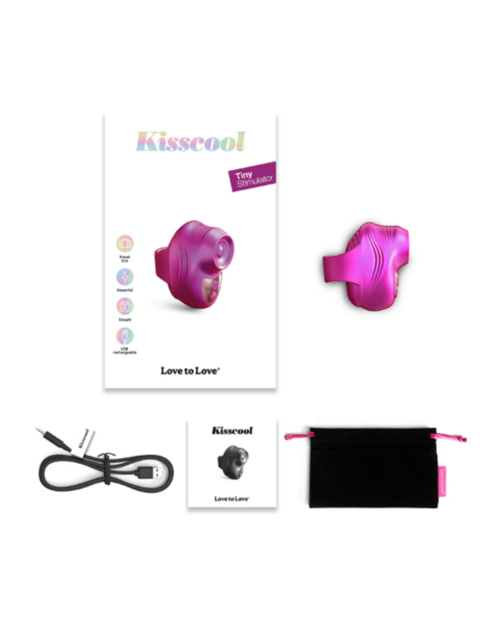 Love To Love Kisscool - Iridescent Berry