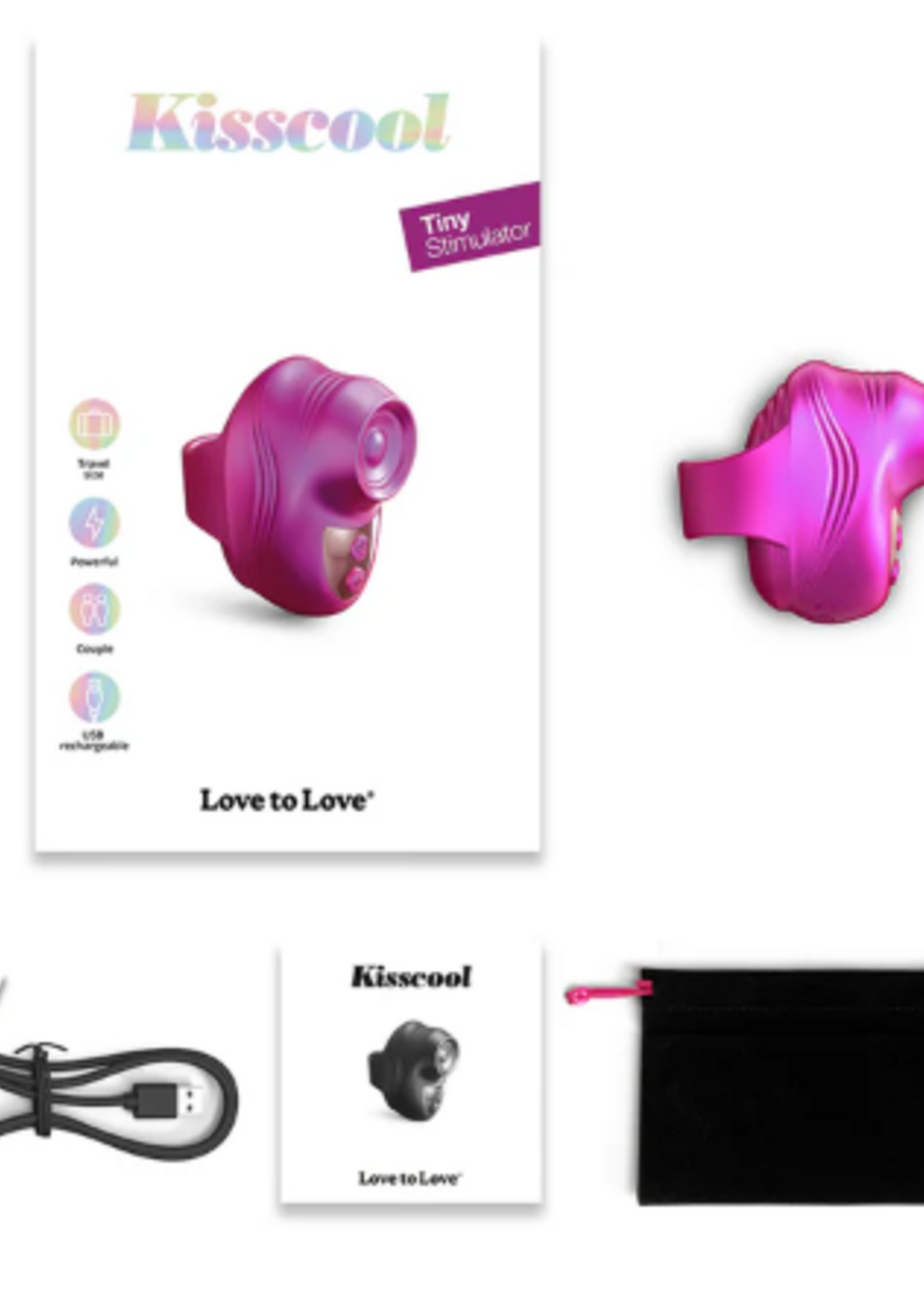 Love To Love Kisscool - Iridescent Berry