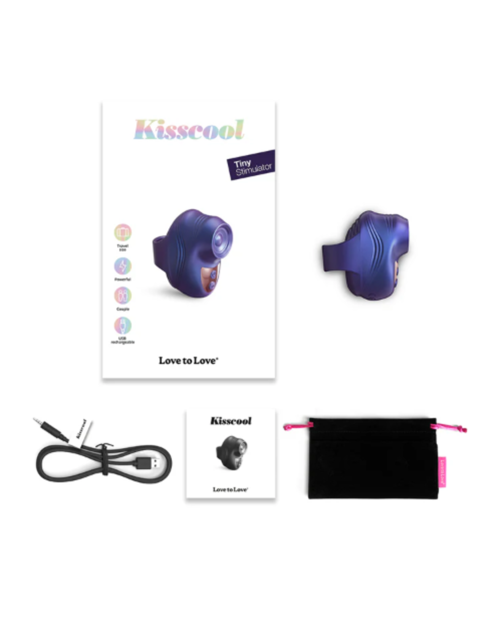 Love To Love Kisscool - Iridescent Indigo