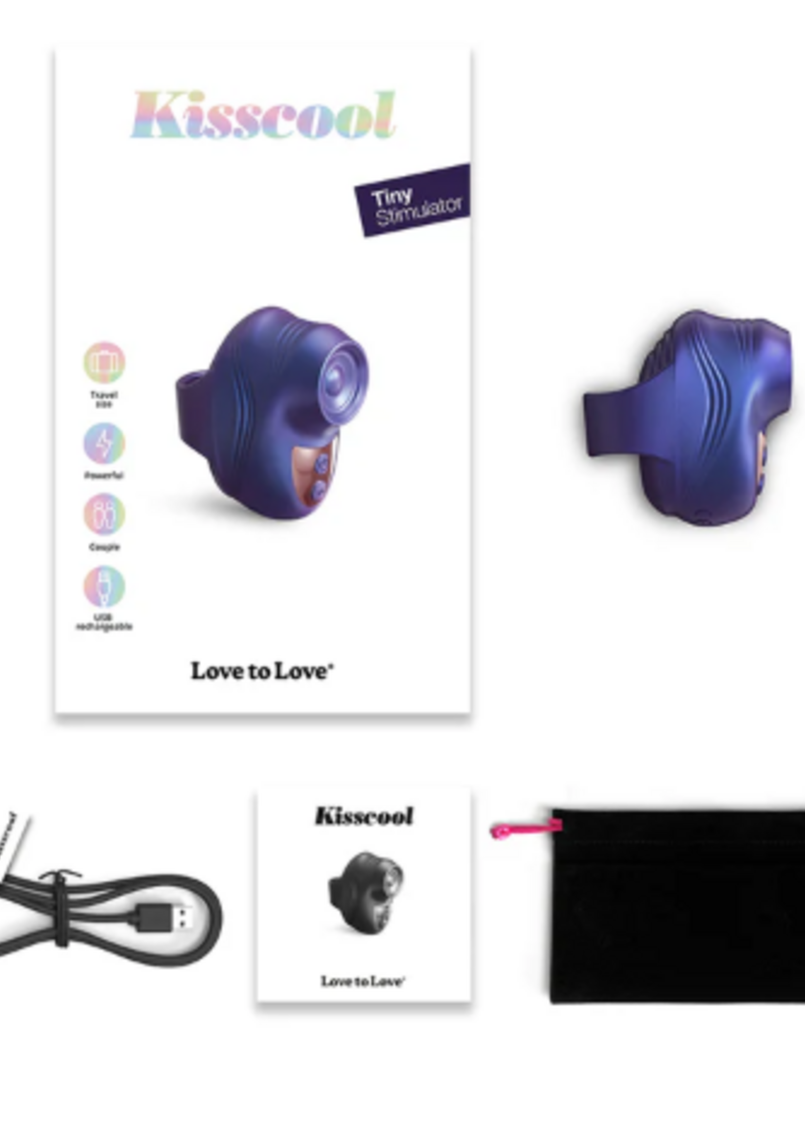 Love To Love Kisscool - Iridescent Indigo