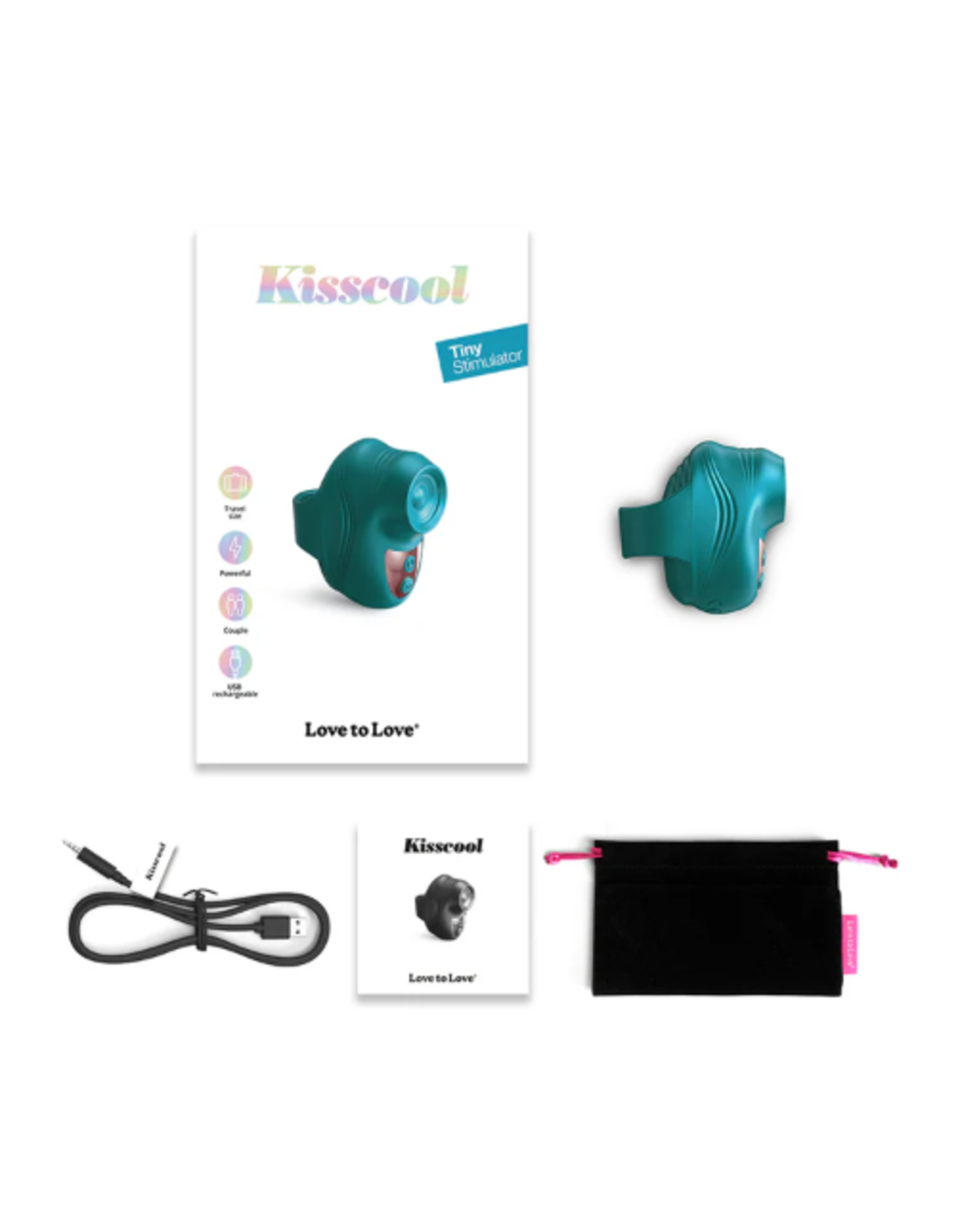 Love To Love Kisscool - Iridescent Teal
