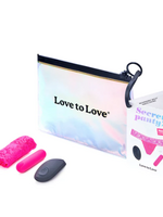 Love To Love Love To Love Secret Panty 2 Neon Pink