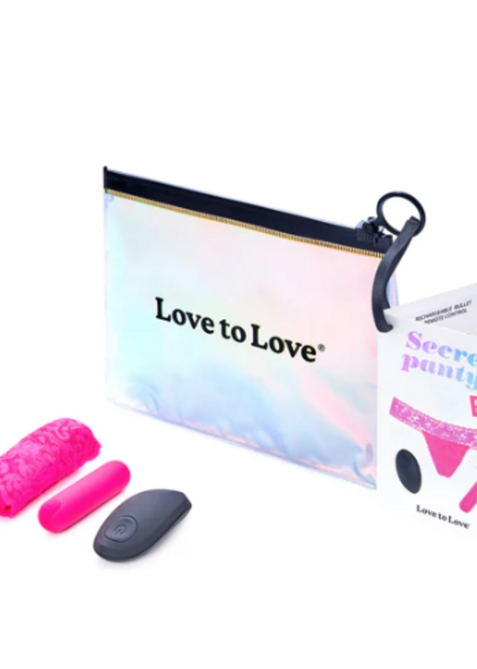 Love To Love Love To Love Secret Panty 2 Neon Pink