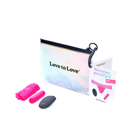 Love To Love Love To Love Secret Panty 2 Neon Pink