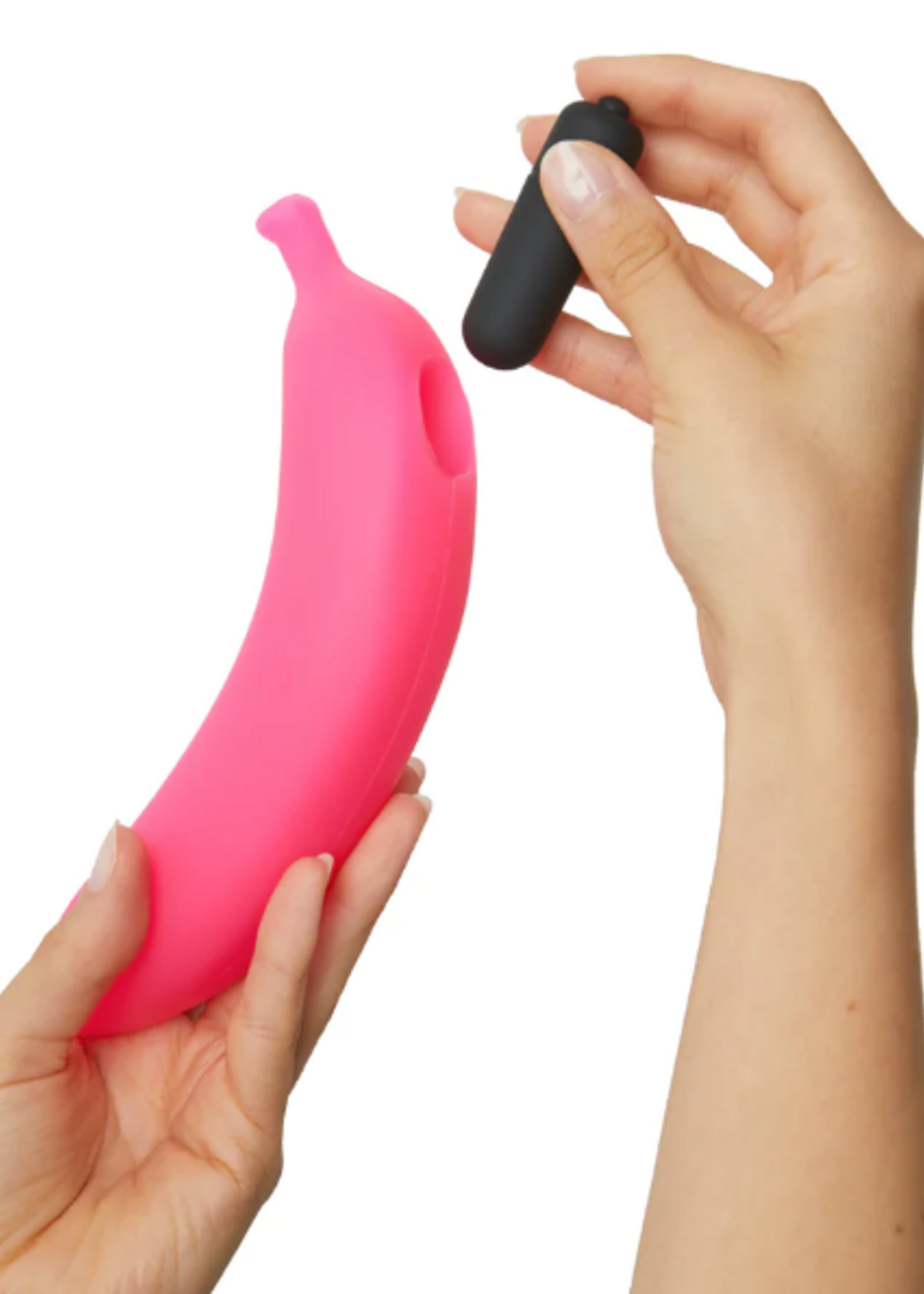 Love To Love Love To Love Oh Oui Banana Dildo - Danger Pink