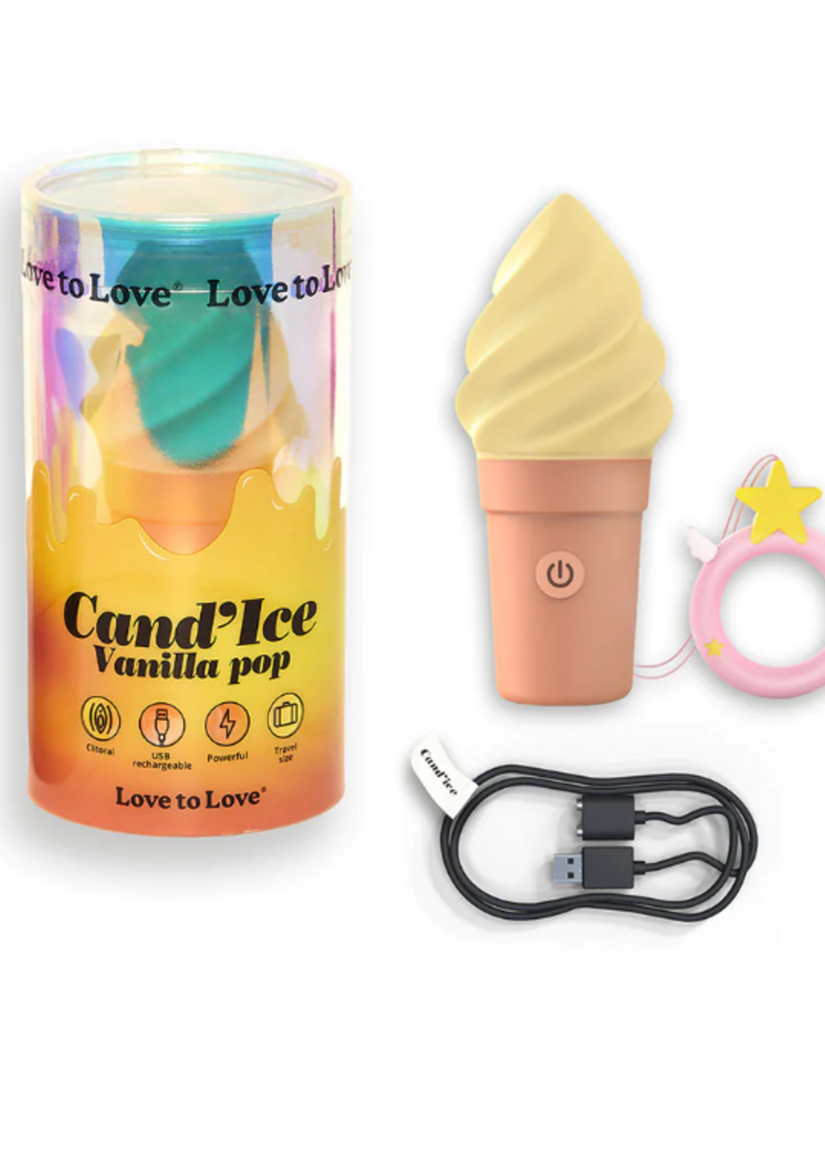 Love To Love Love To Love - Cand'Ice Vanilla Pop
