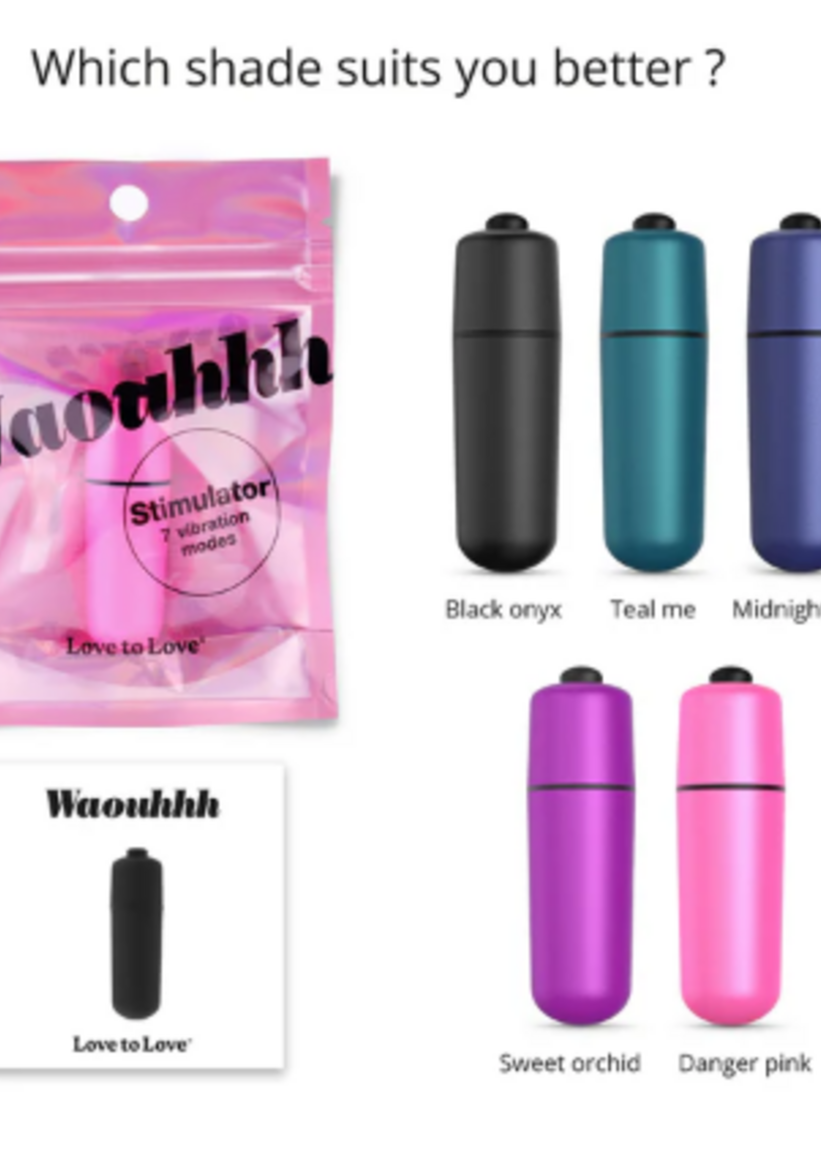 Love To Love Waouhhh - Danger Pink
