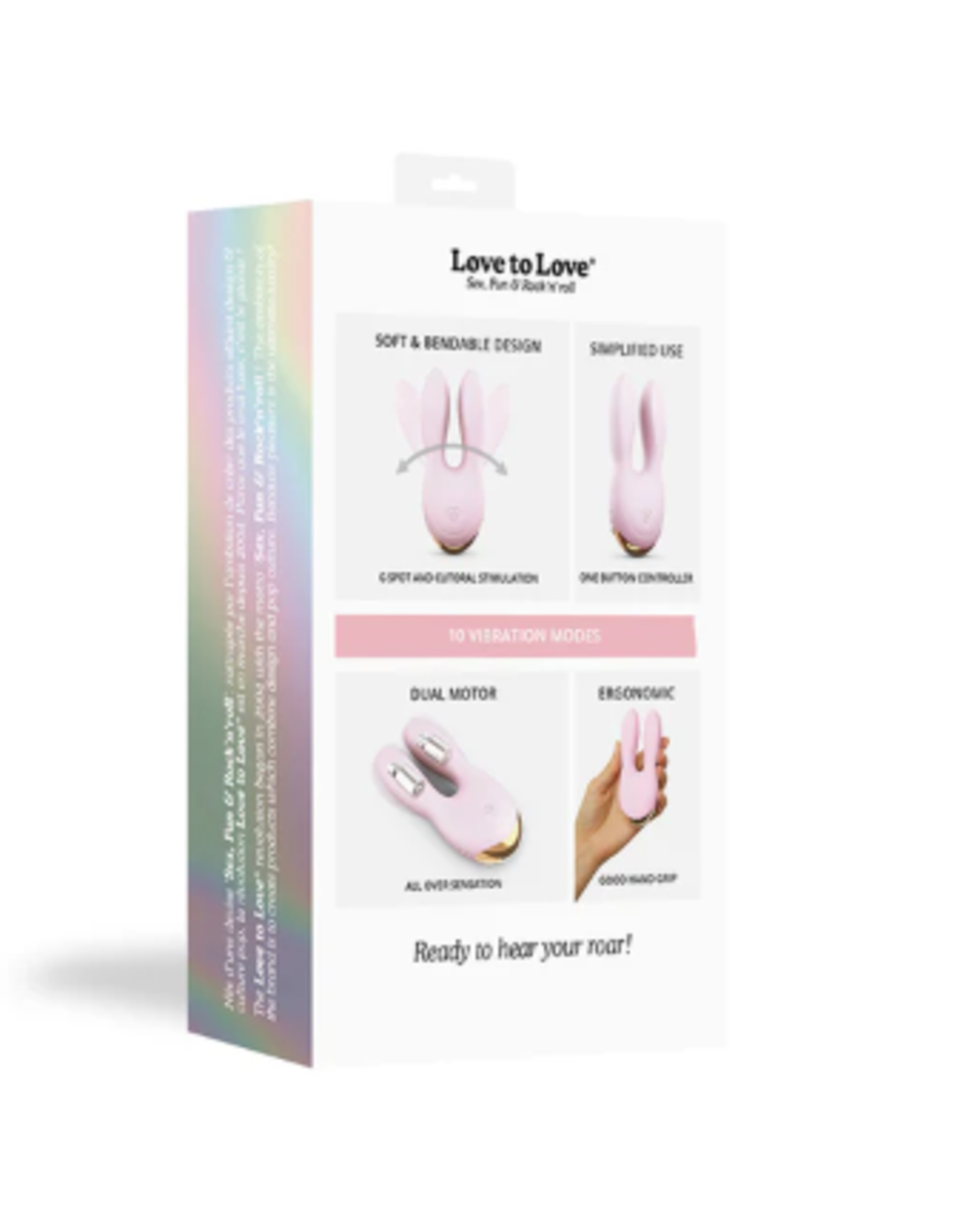 Love To Love Love to Love- Hear Me Baby Pink