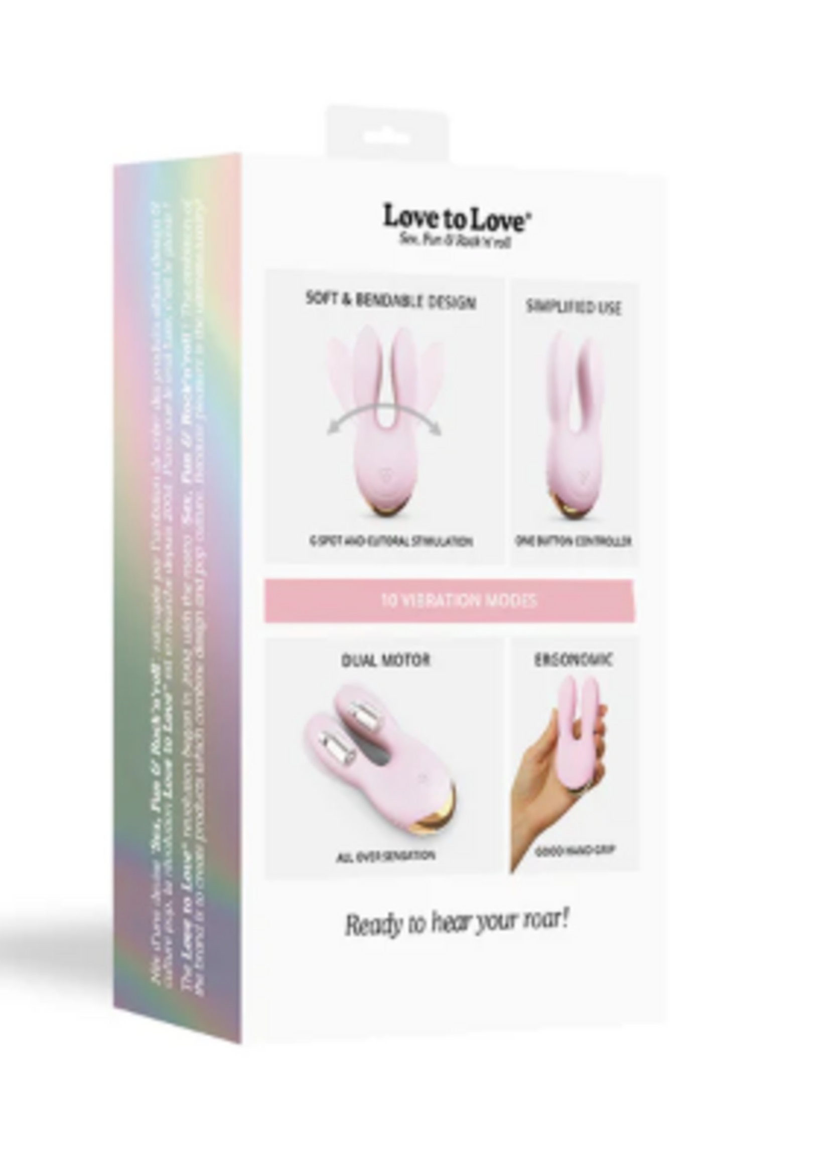 Love To Love Love to Love- Hear Me Baby Pink