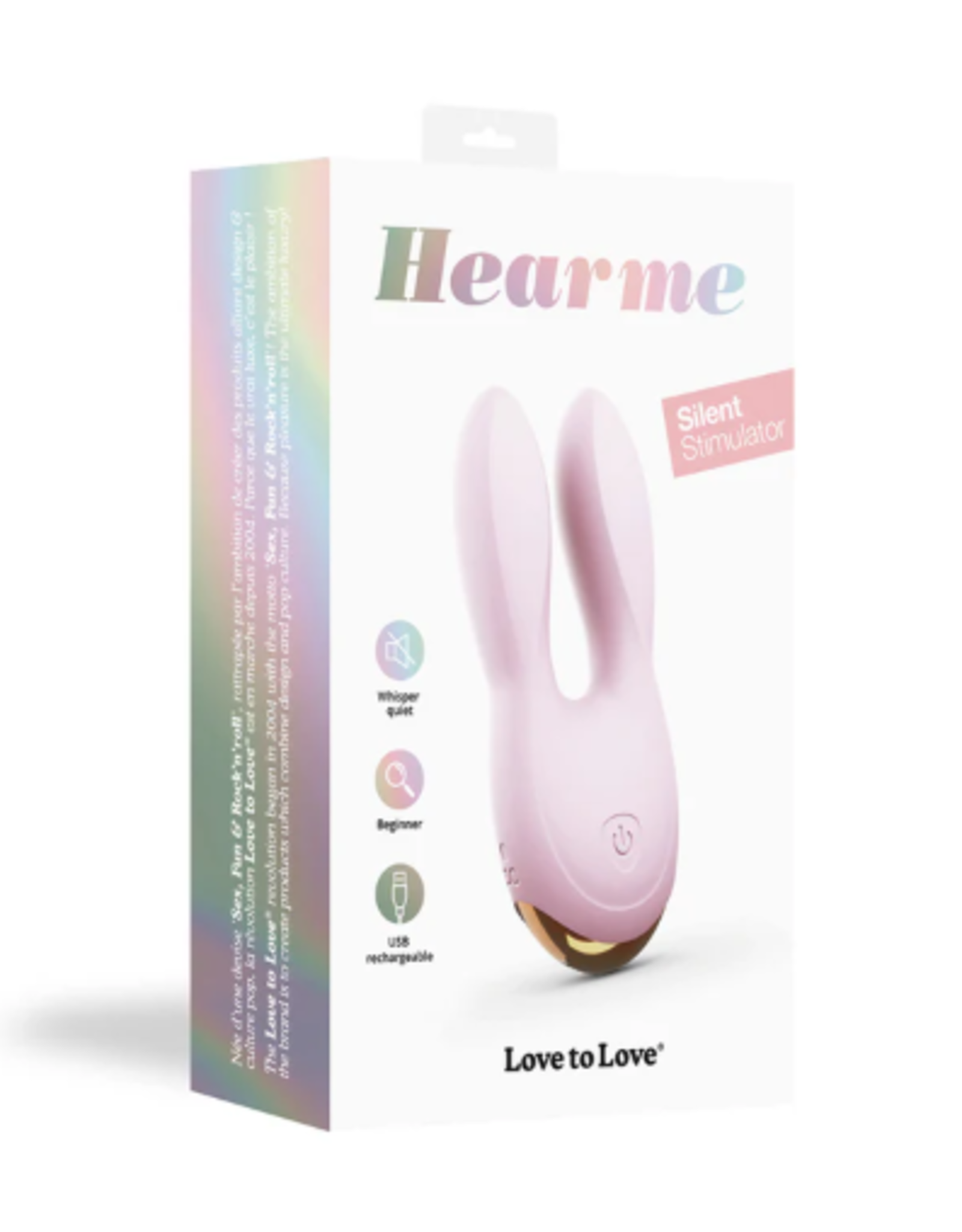 Love To Love Love to Love- Hear Me Baby Pink