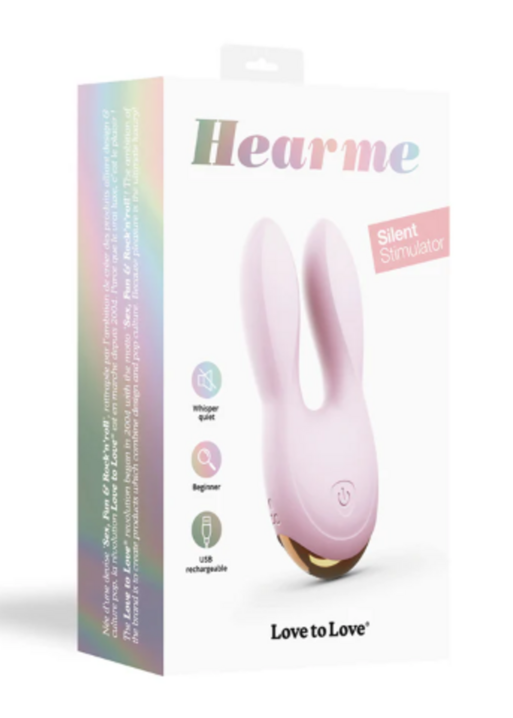 Love To Love Love to Love- Hear Me Baby Pink
