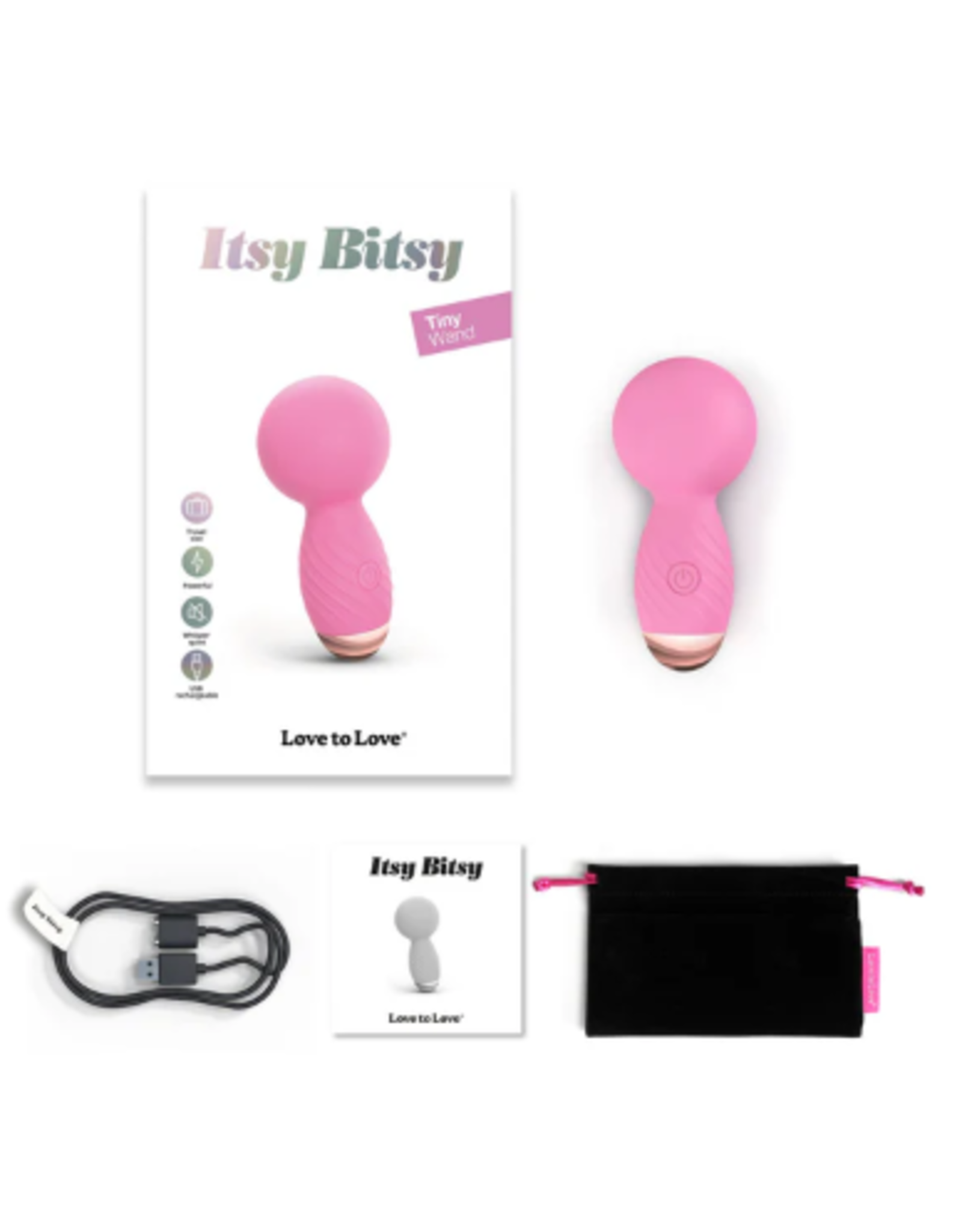 Love To Love Love To Love- Itsy Bitsy - Pink Passion