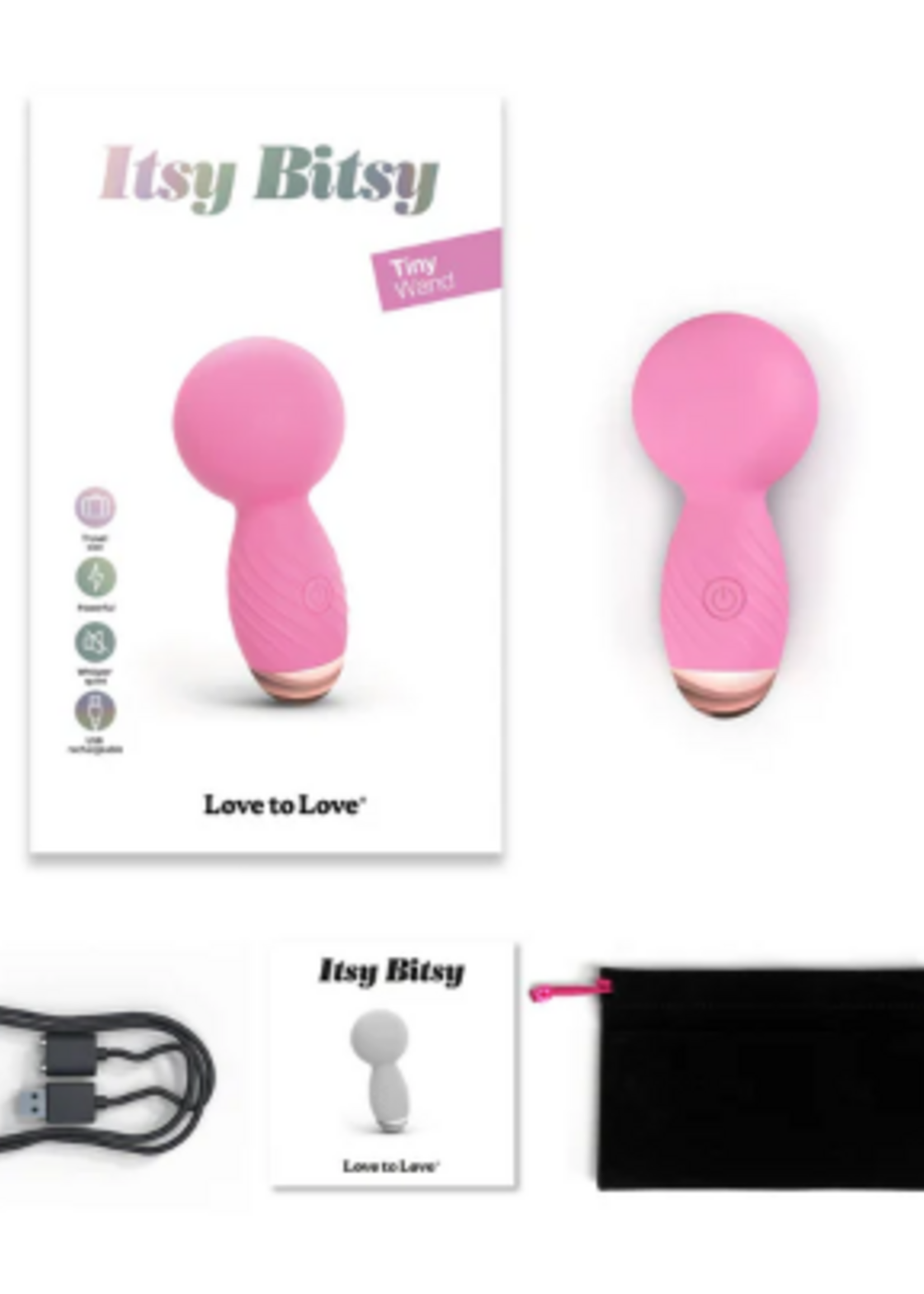 Love To Love Love To Love- Itsy Bitsy - Pink Passion
