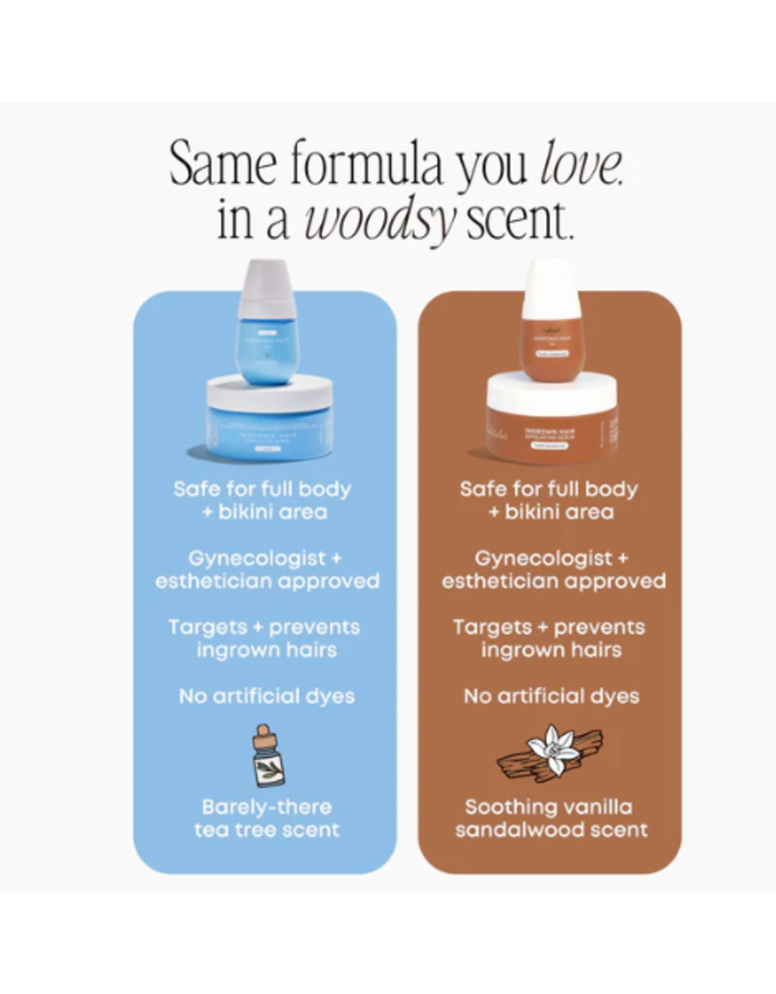 Bush Balm Bush Balm - Ingrown Hair Oil - Vanilla Sandalwood