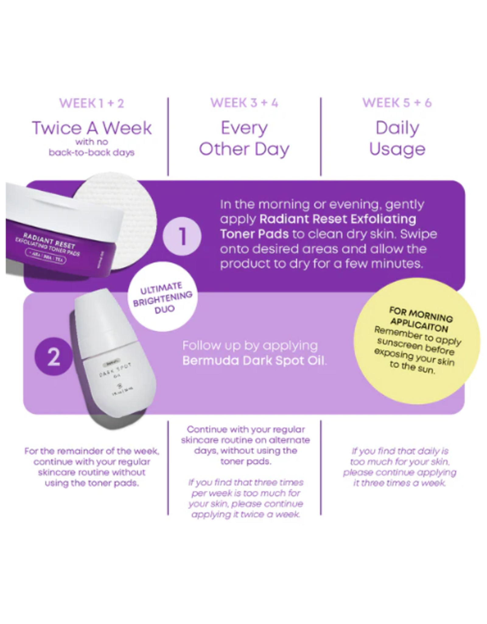 Bush Balm Bush Balm - Radiant Reset Exfoliating Toner Pads