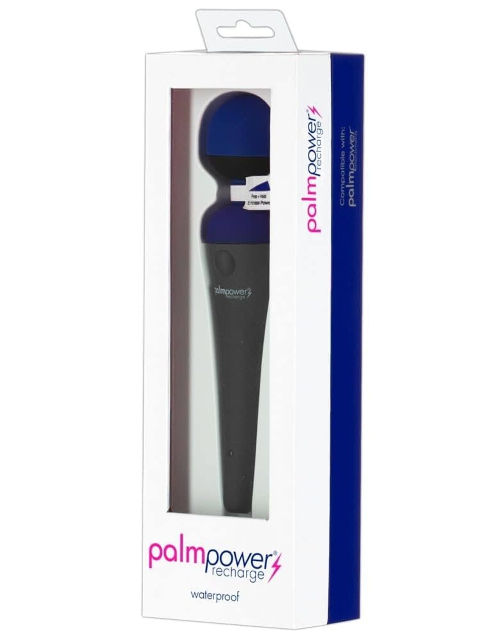Palm Power Palm Power Recharge - Waterproof Personal Massager (Blue)