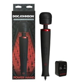 Doc Johnson Kink - Silicone Powerwand - Black