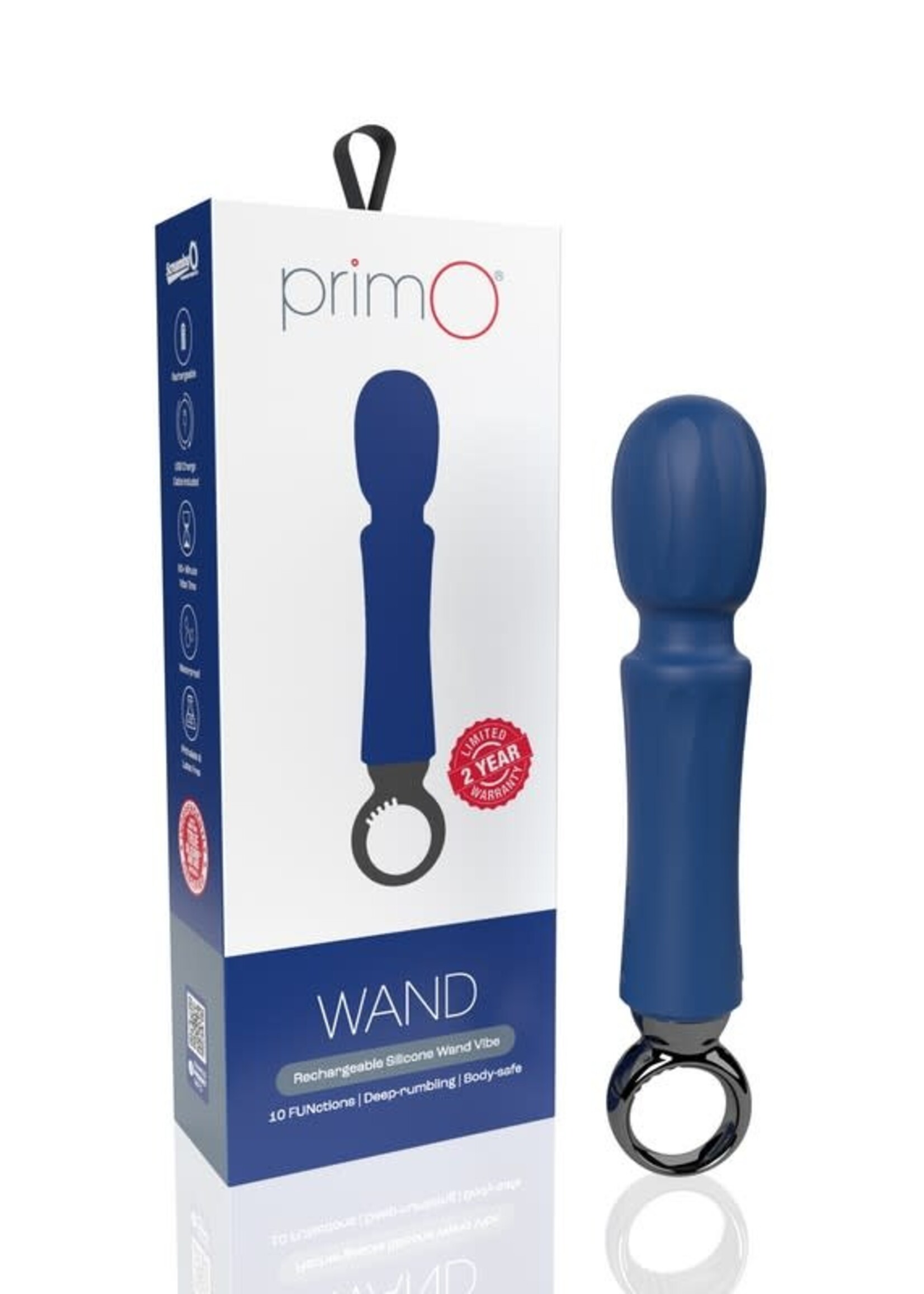 Screaming O PrimO - Rechargeable Wand - Blue