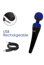 Palm Power Palm Power Recharge - Waterproof Personal Massager (Blue)