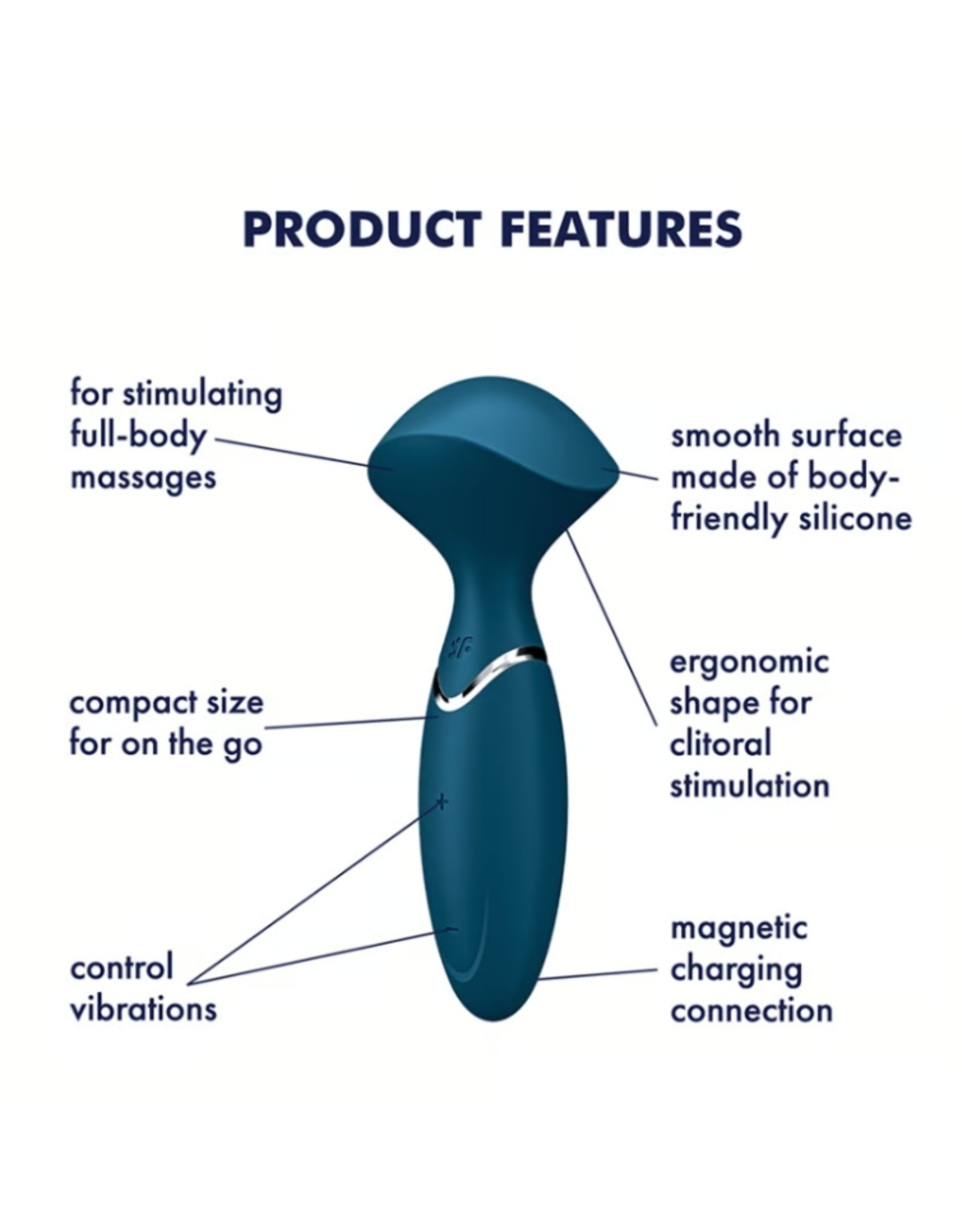 Satisfyer Satisfyer - Mini Wand-er - Blue