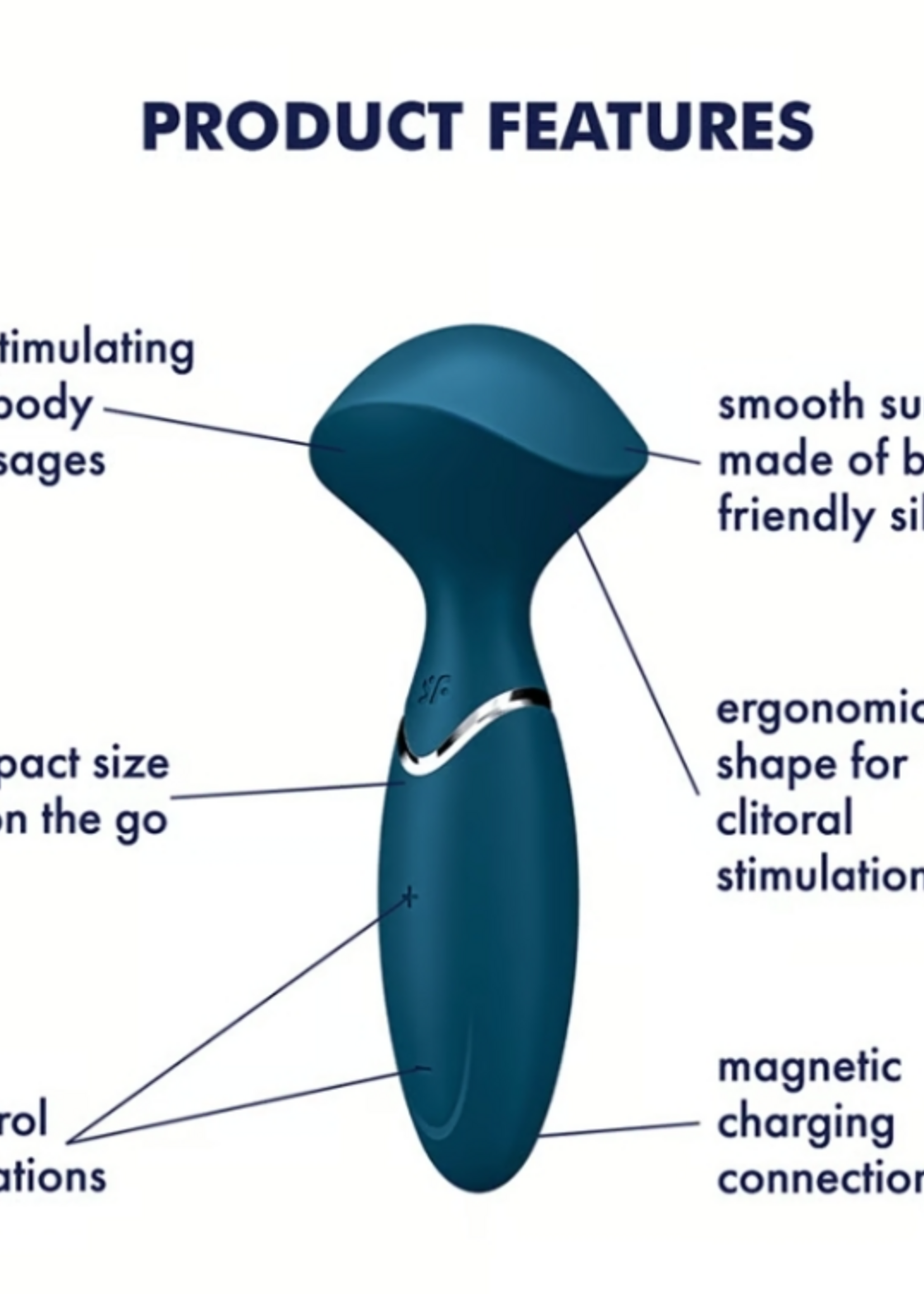 Satisfyer Satisfyer - Mini Wand-er - Blue