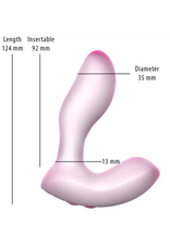 BMS Factory Softies - 5" Silicone Vibrator - Pink