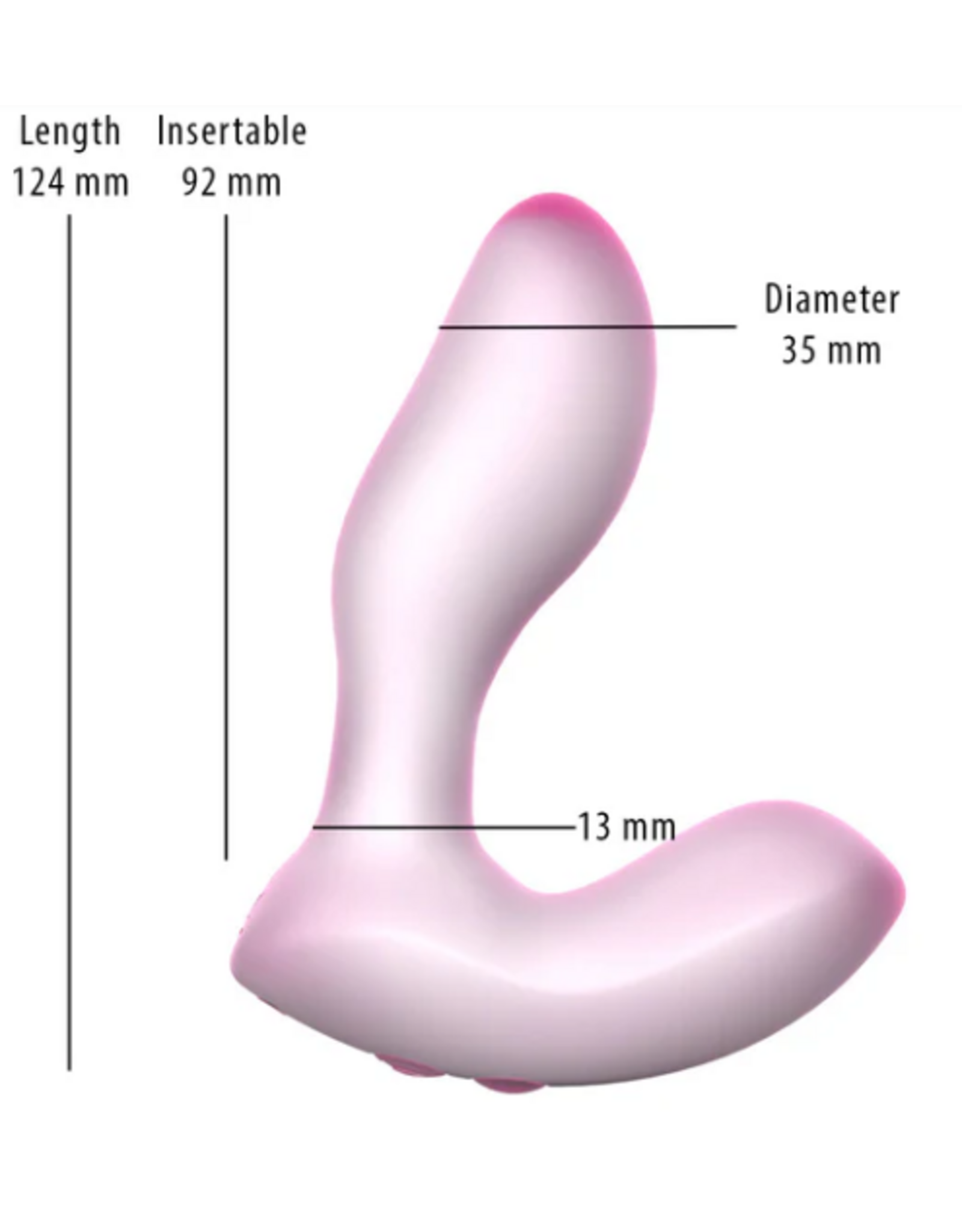 BMS Factory Softies - 5" Silicone Vibrator - Pink