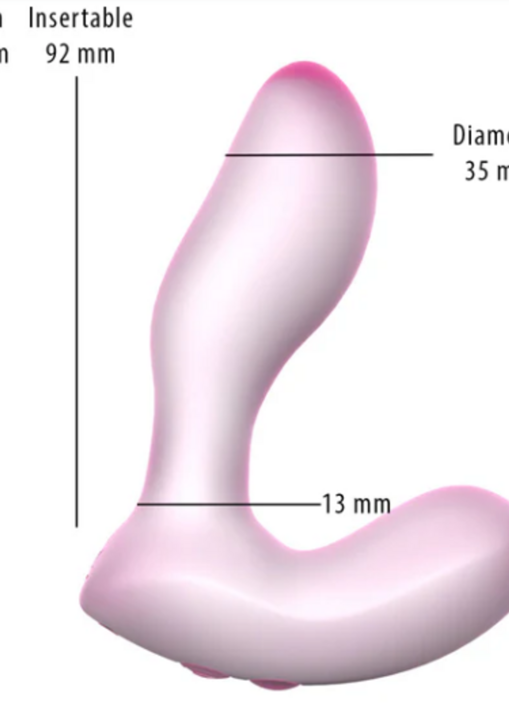 BMS Factory Softies - 5" Silicone Vibrator - Pink