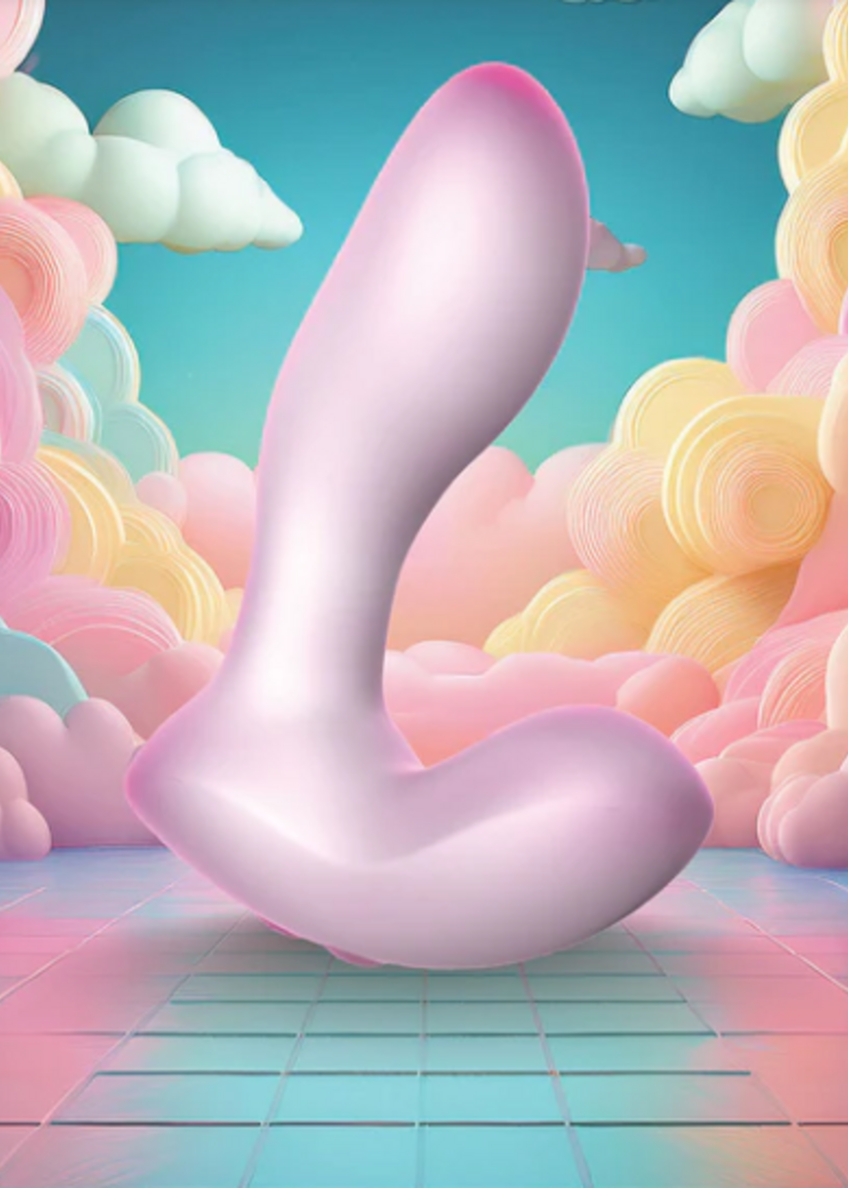 BMS Factory Softies - 5" Silicone Vibrator - Pink