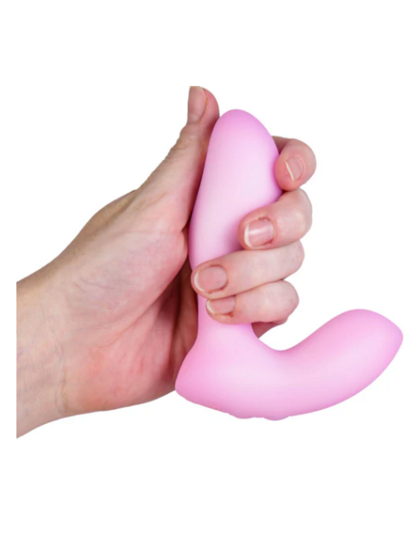 BMS Factory Softies - 5" Silicone Vibrator - Pink