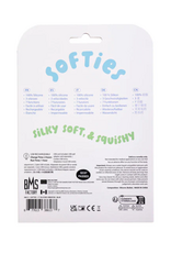 BMS Factory Softies - 5" Silicone Vibrator - Blue