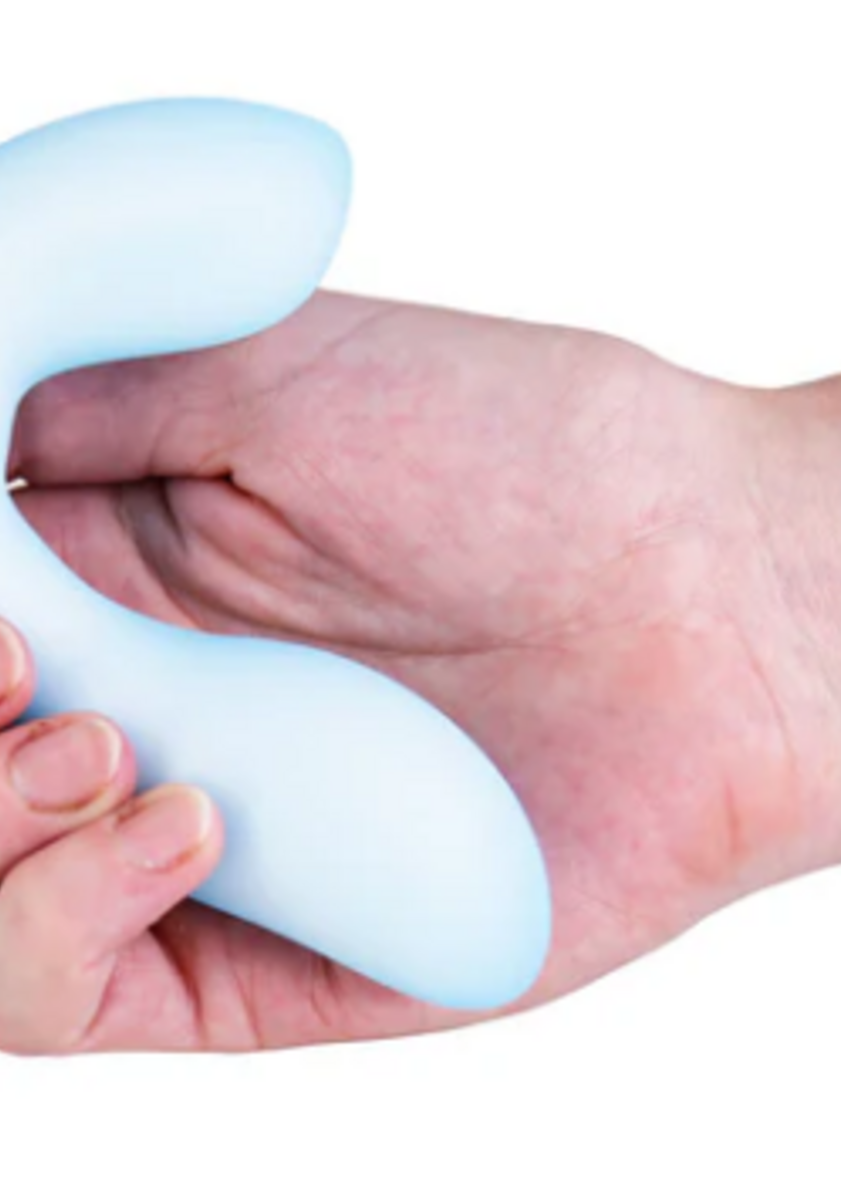 BMS Factory Softies - 5" Silicone Vibrator - Blue