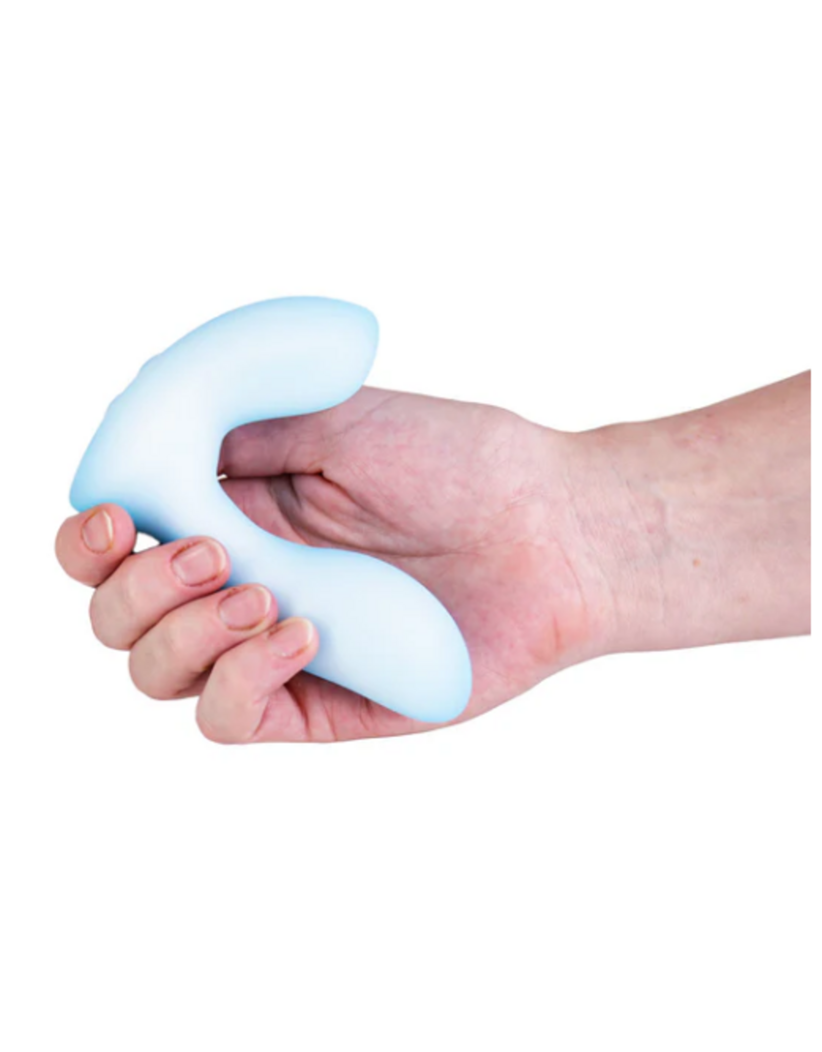 BMS Factory Softies - 5" Silicone Vibrator - Blue