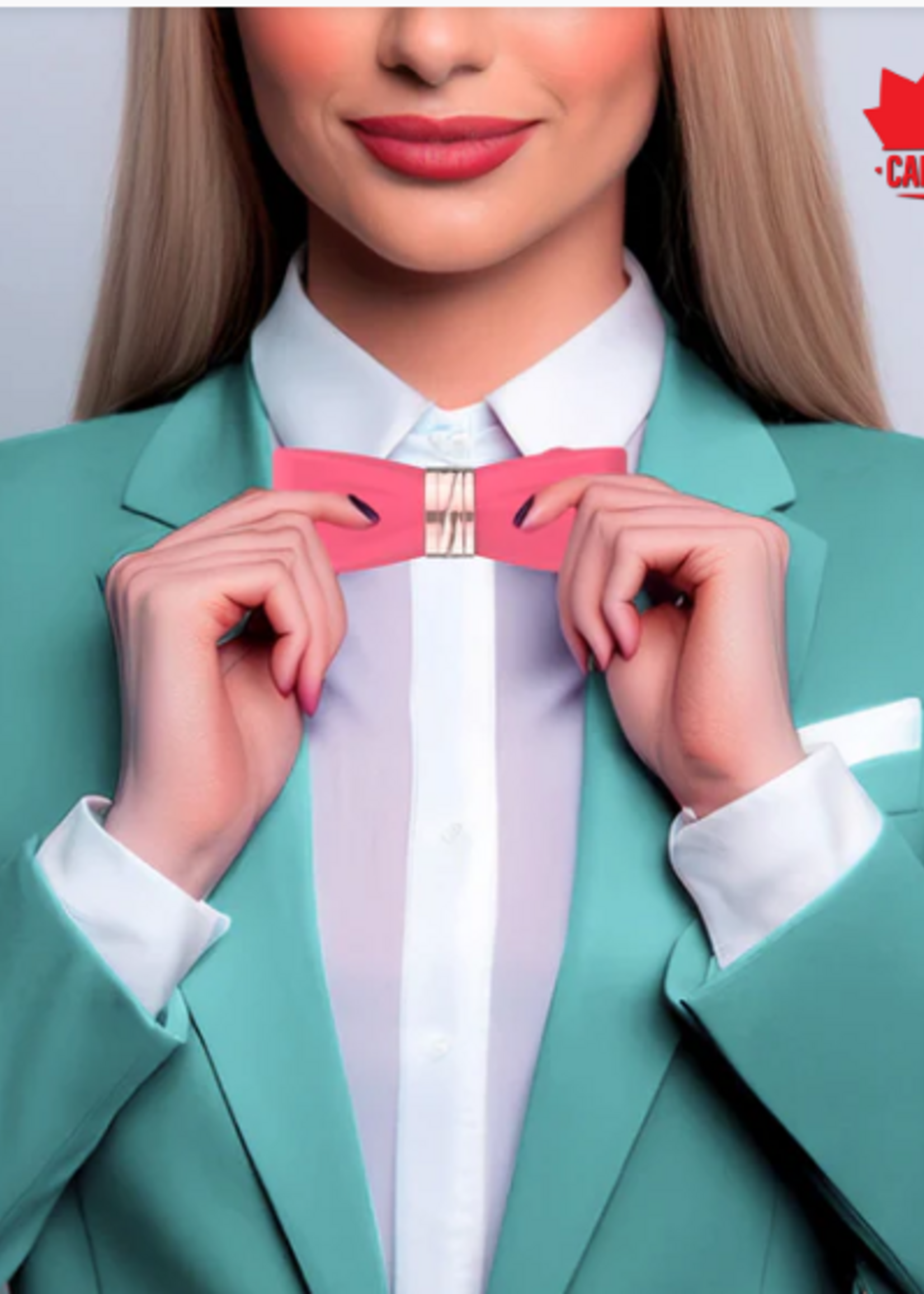 BMS Factory M'Lady - Pinpoint Bowtie Wand (Coral)
