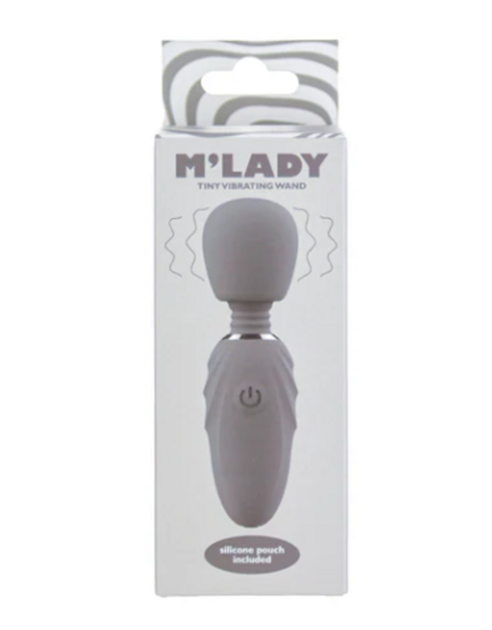 BMS Factory M'Lady - Tiny Vibrating Wand (Grey)