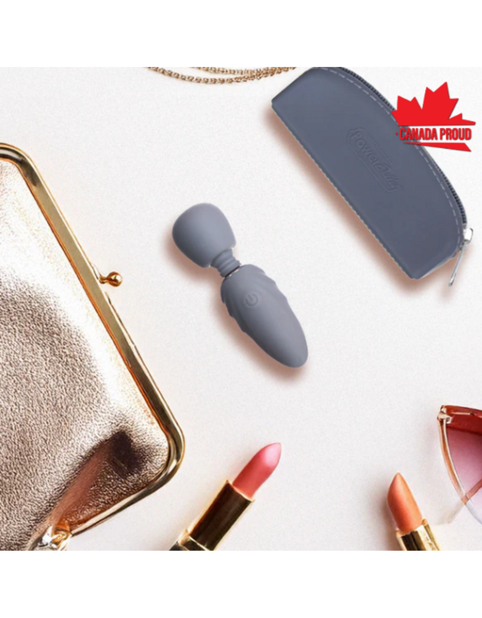 BMS Factory M'Lady - Tiny Vibrating Wand (Grey)